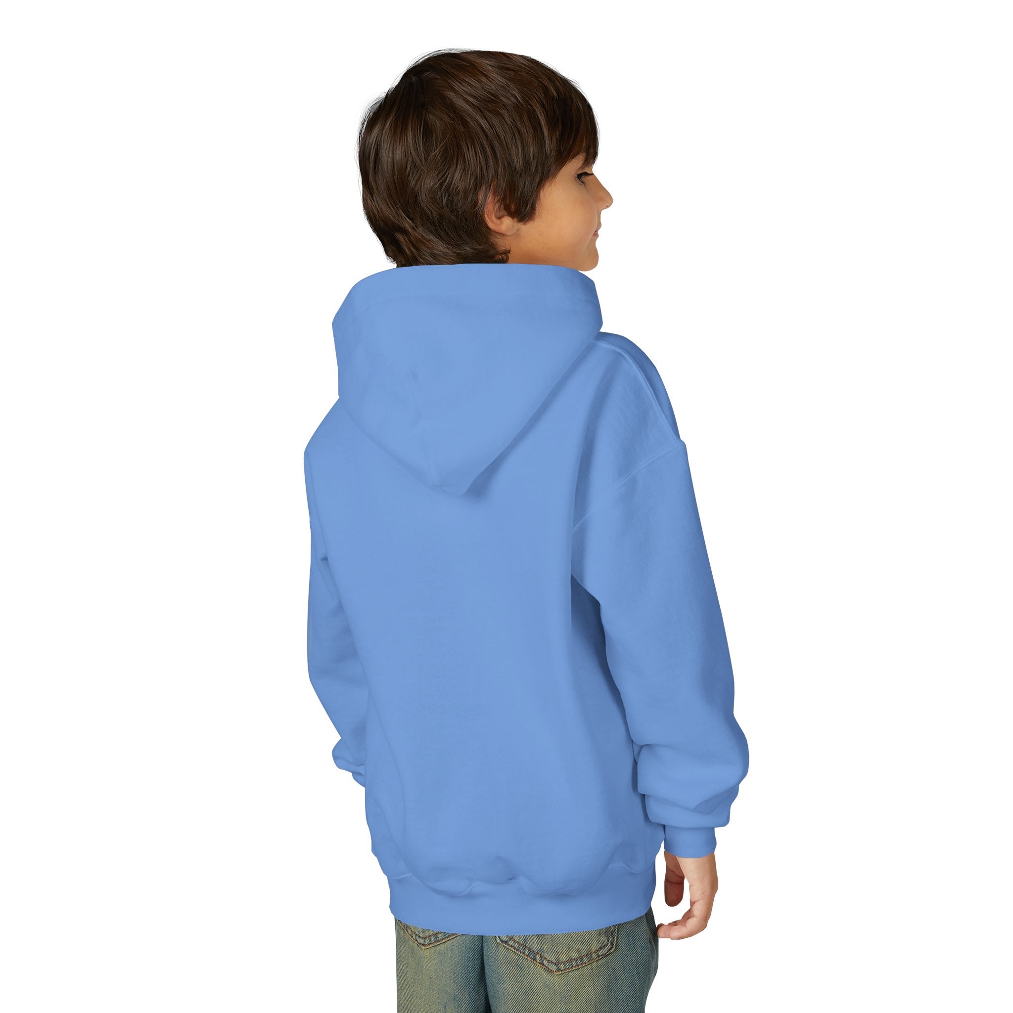 Youth Hoodie — Minimal 'AURU' Gold Logo Pullover