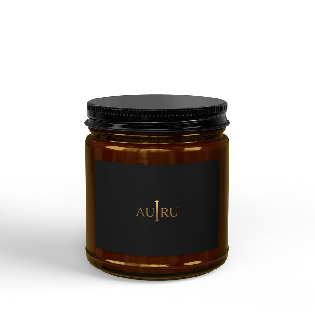 Scented Soy Candles with Black Lid, (4 and 9oz)