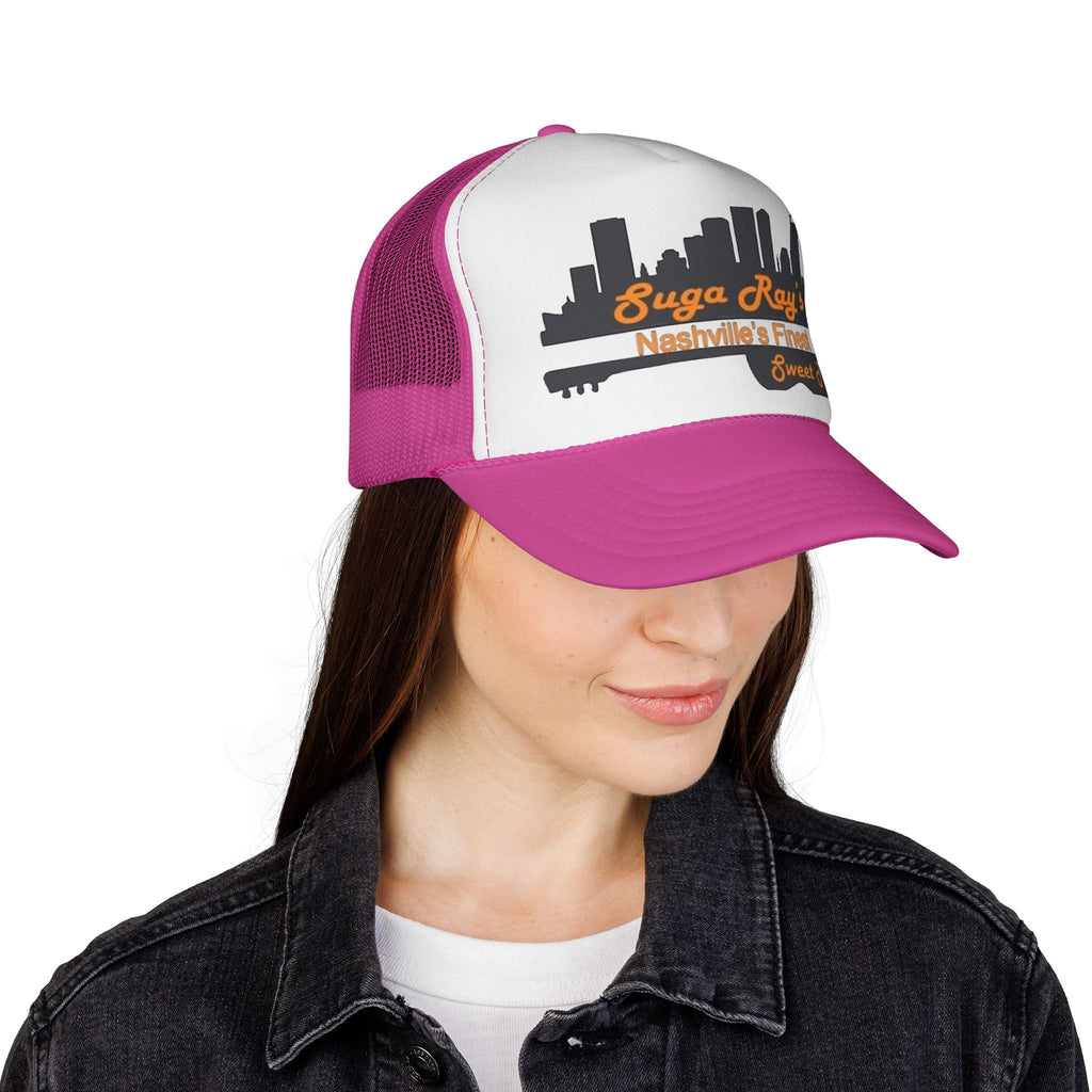 Trucker Cap — Suga Ray’s Nashville Finest Sweet Tea Skyline Design