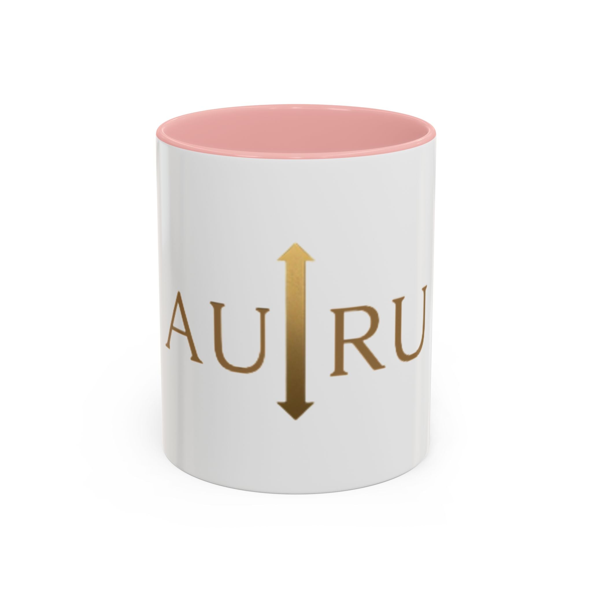 Coffee Mug — AURU Gold Accent Inspirational Ceramic Mug