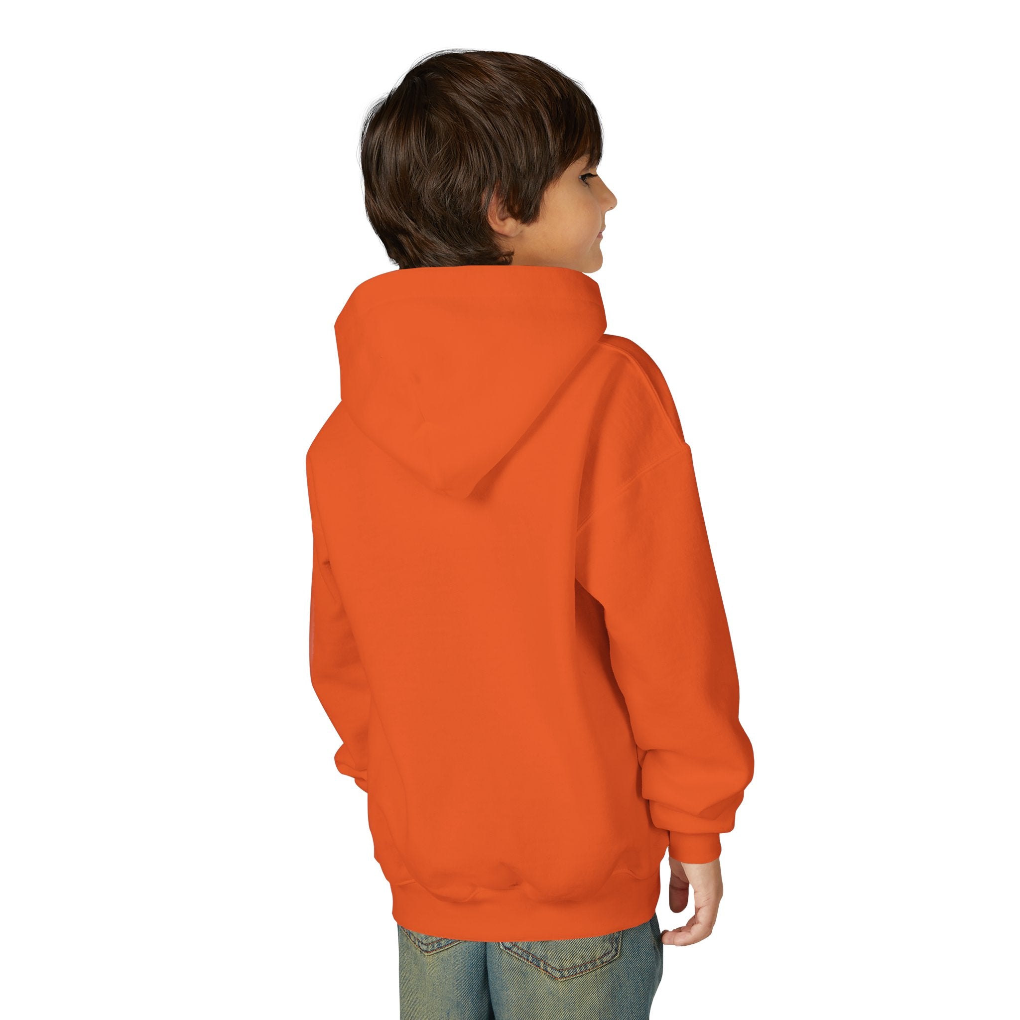 Youth Hoodie — Minimal 'AURU' Gold Logo Pullover