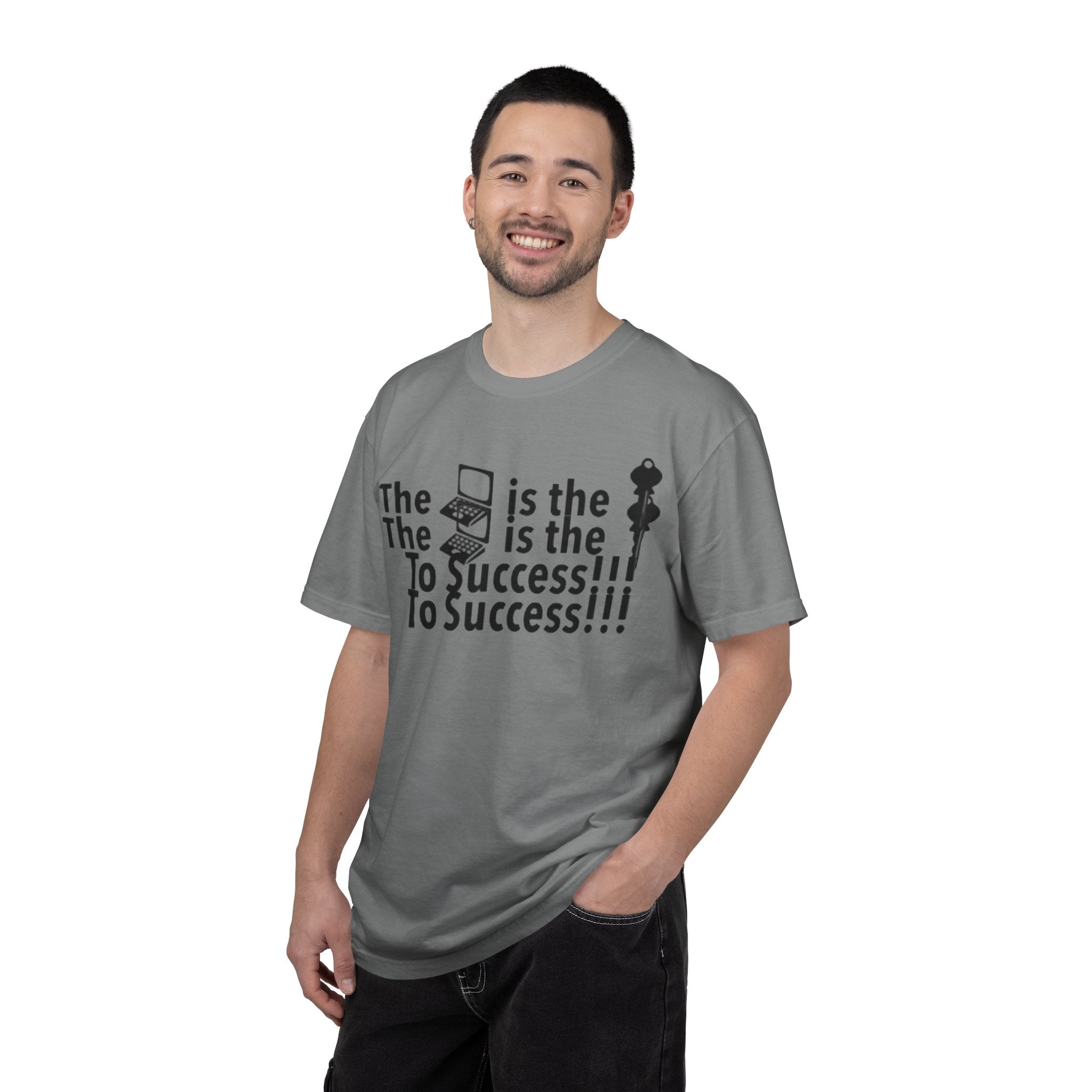 T-Shirt — 'The Key to Success' Graphic Tee