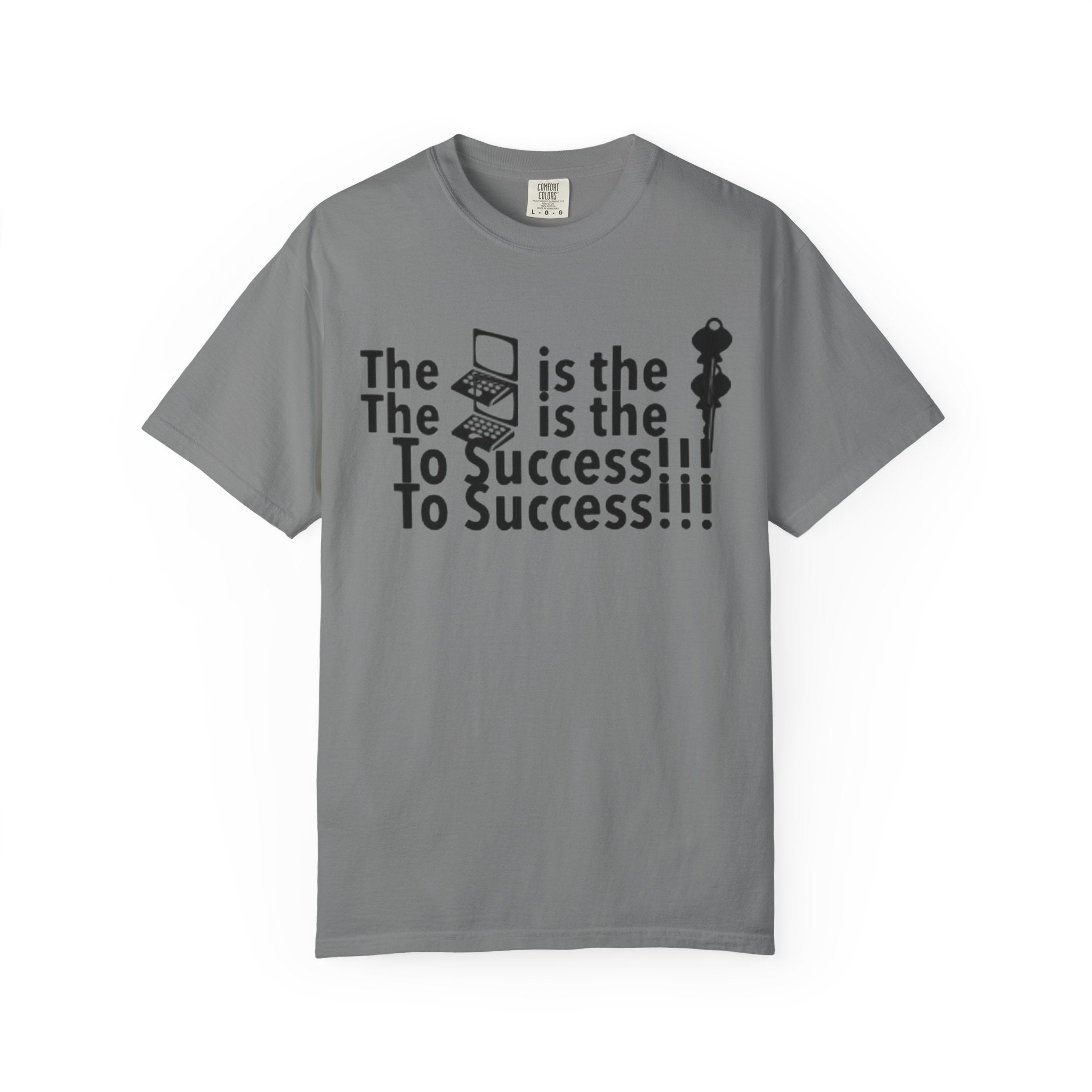 T-Shirt — 'The Key to Success' Graphic Tee