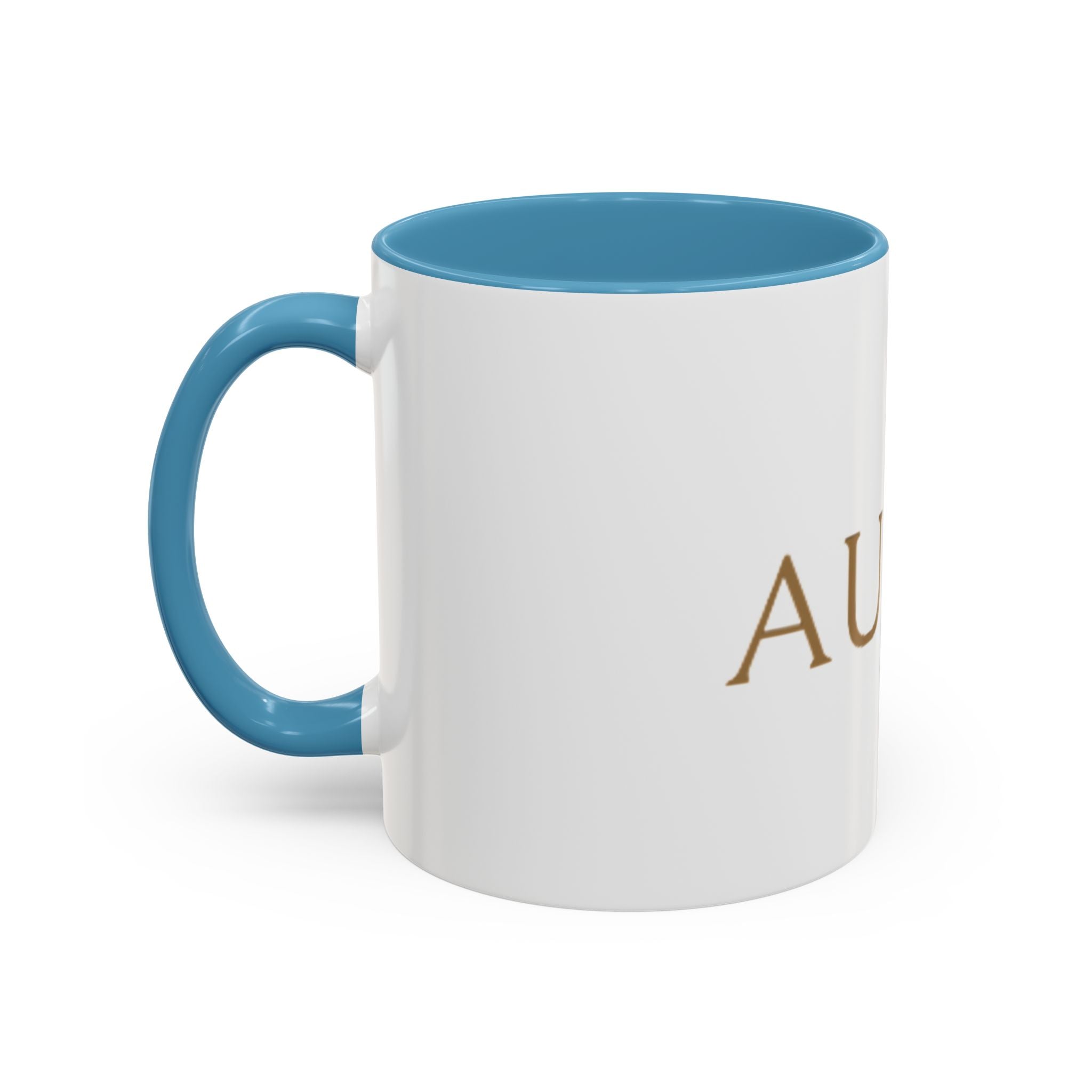 Coffee Mug — AURU Gold Accent Inspirational Ceramic Mug