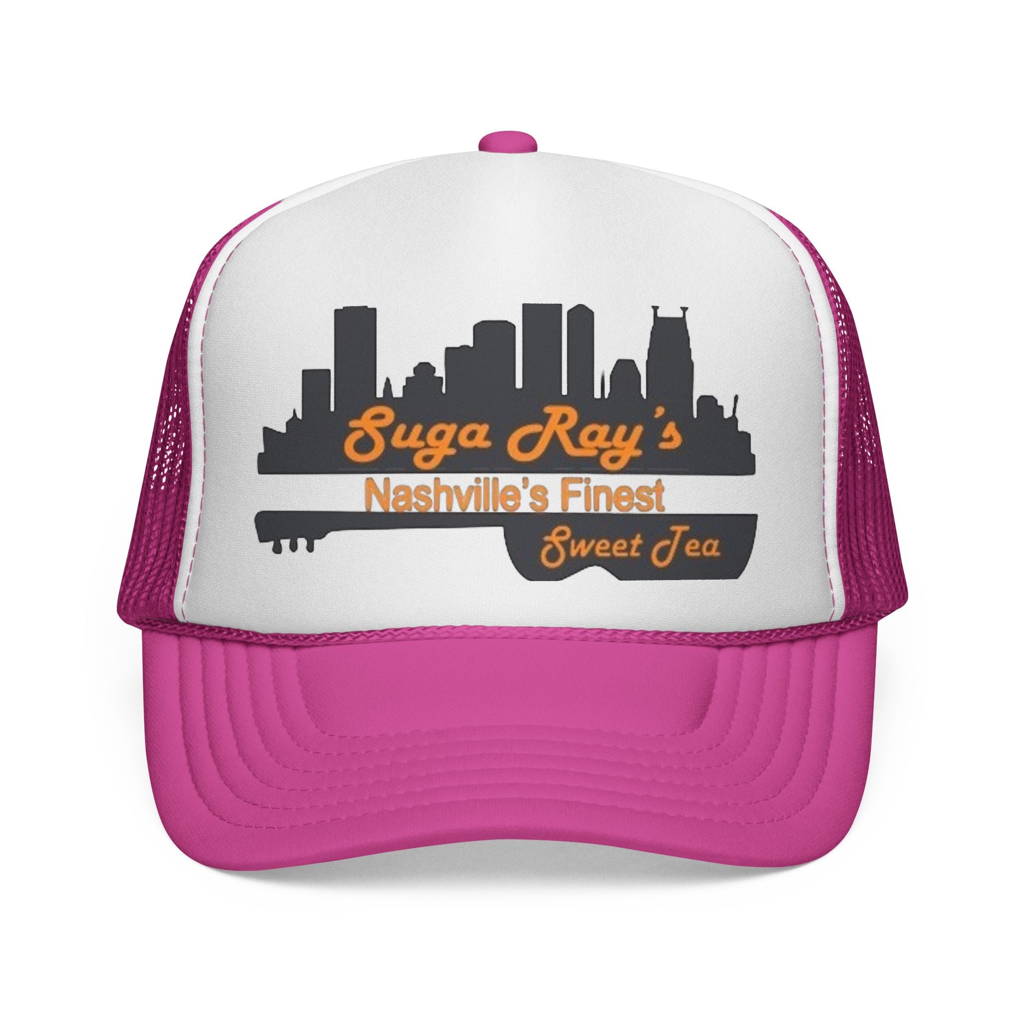 Trucker Cap — Suga Ray’s Nashville Finest Sweet Tea Skyline Design