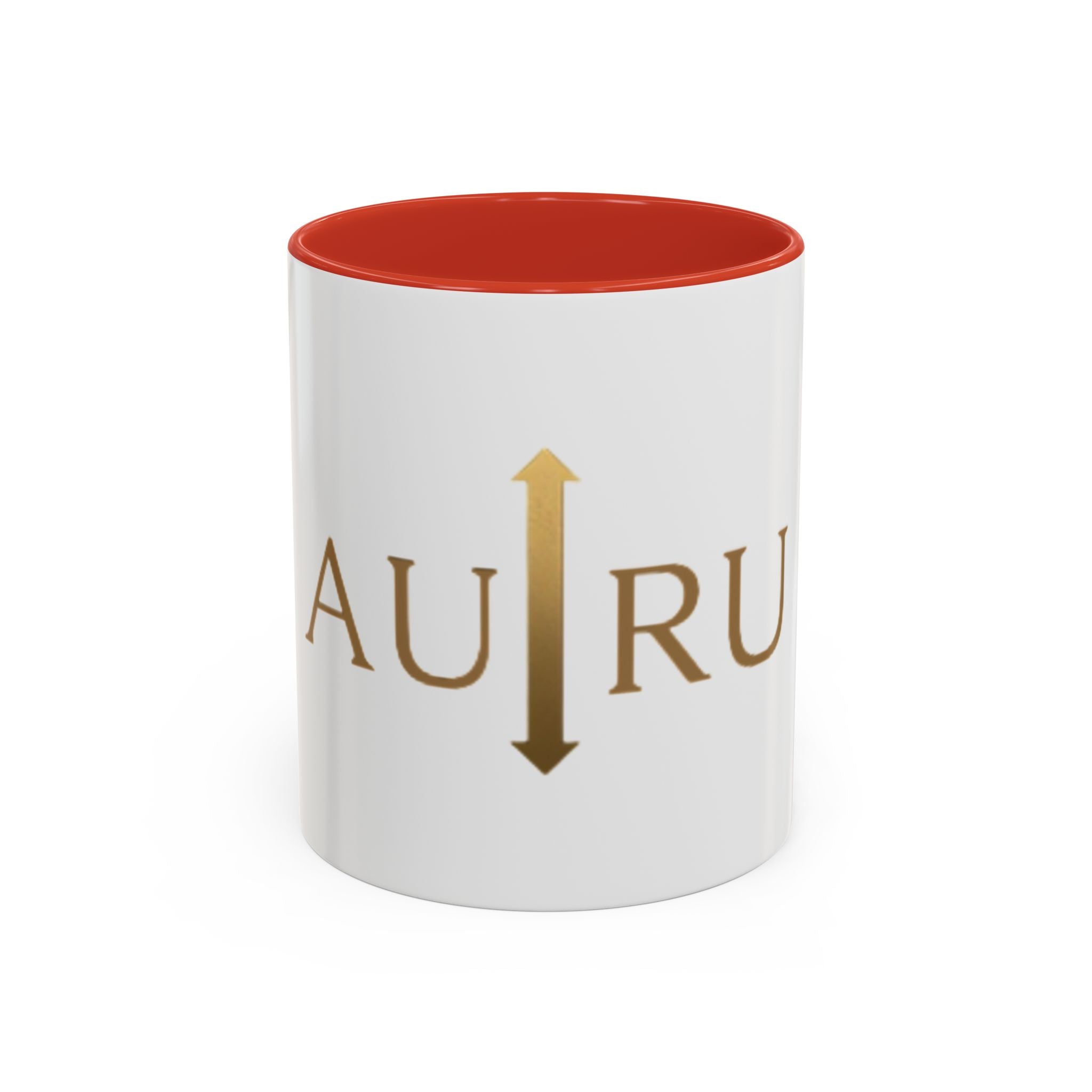 Coffee Mug — AURU Gold Accent Inspirational Ceramic Mug