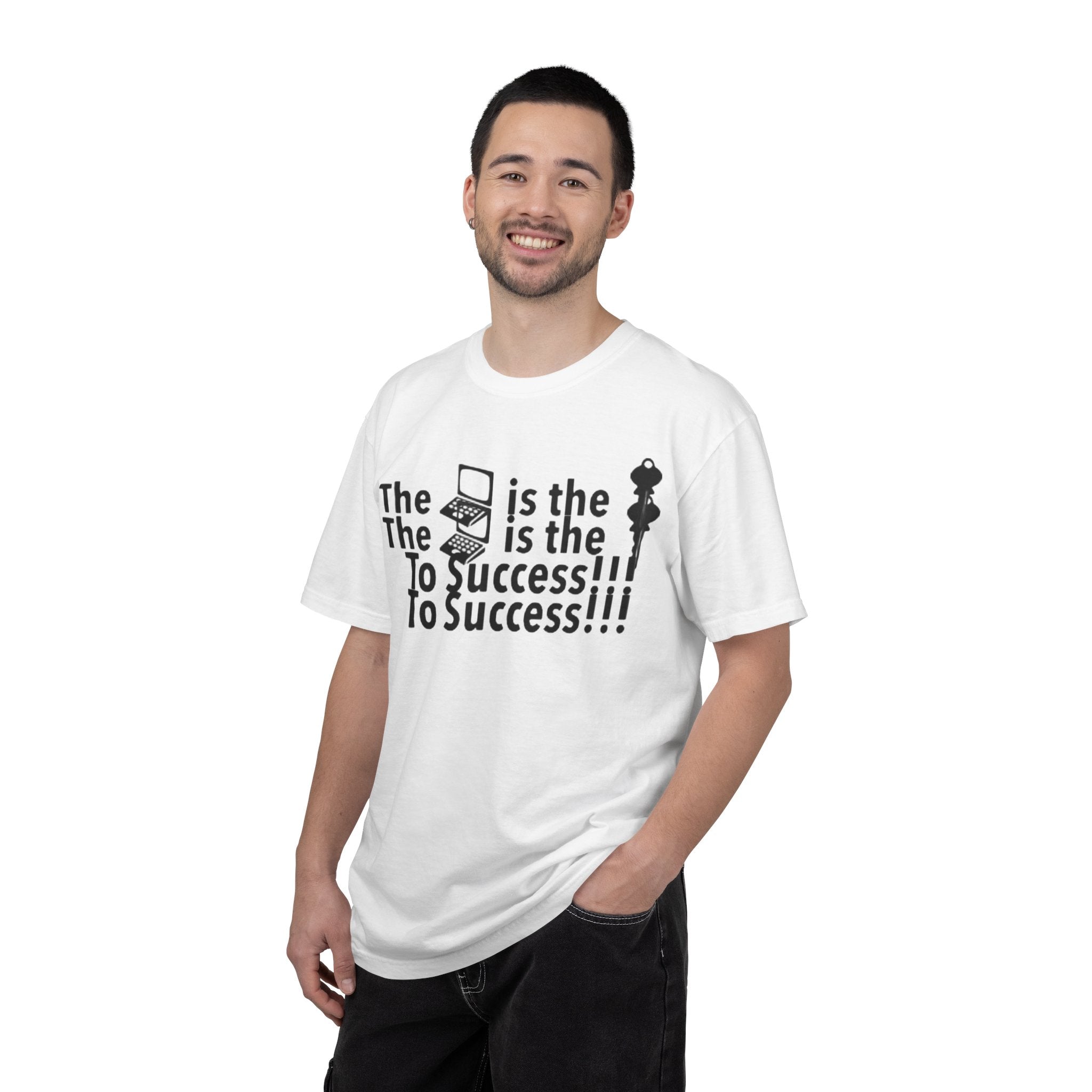 T-Shirt — 'The Key to Success' Graphic Tee