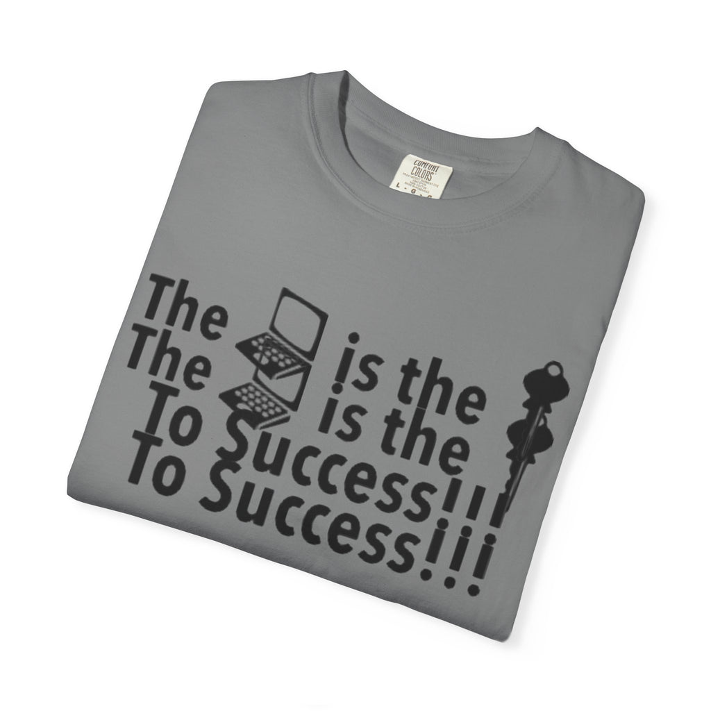 T-Shirt — 'The Key to Success' Graphic Tee