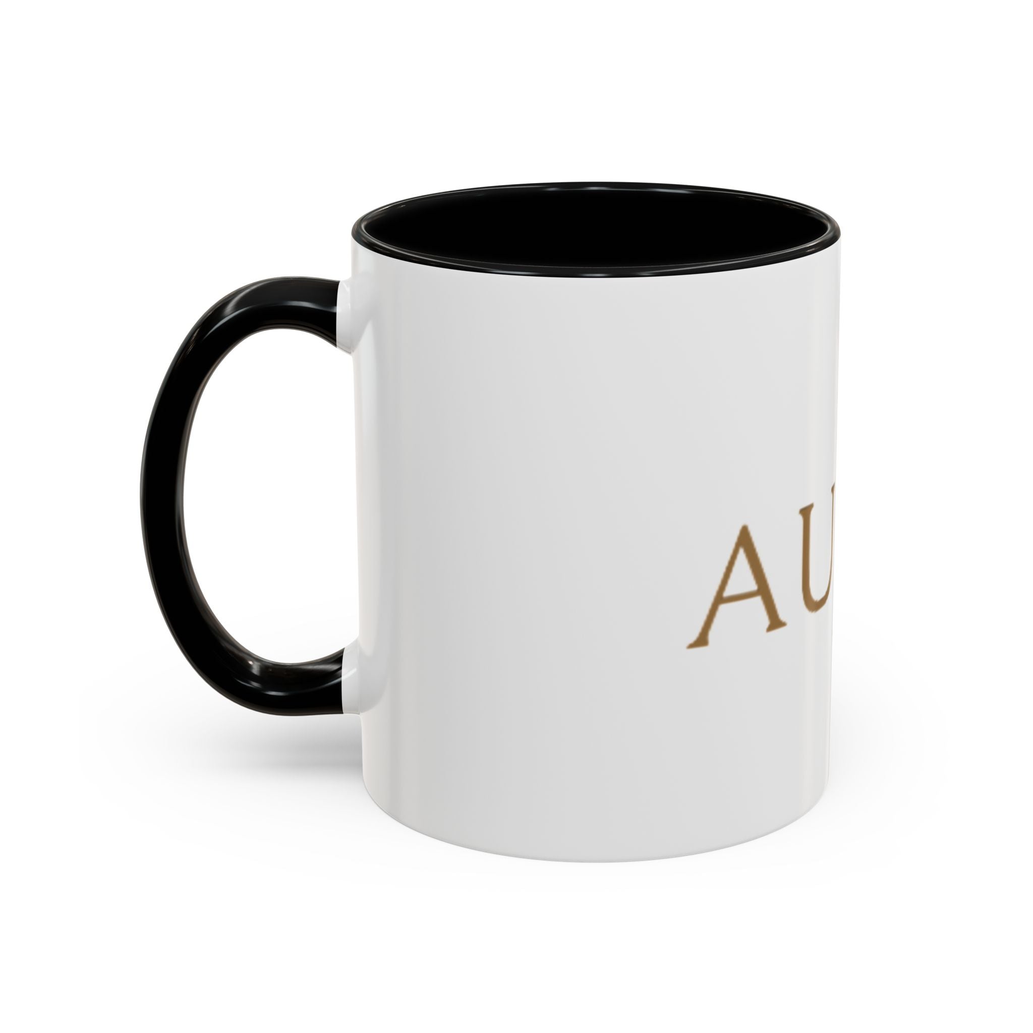 Coffee Mug — AURU Gold Accent Inspirational Ceramic Mug