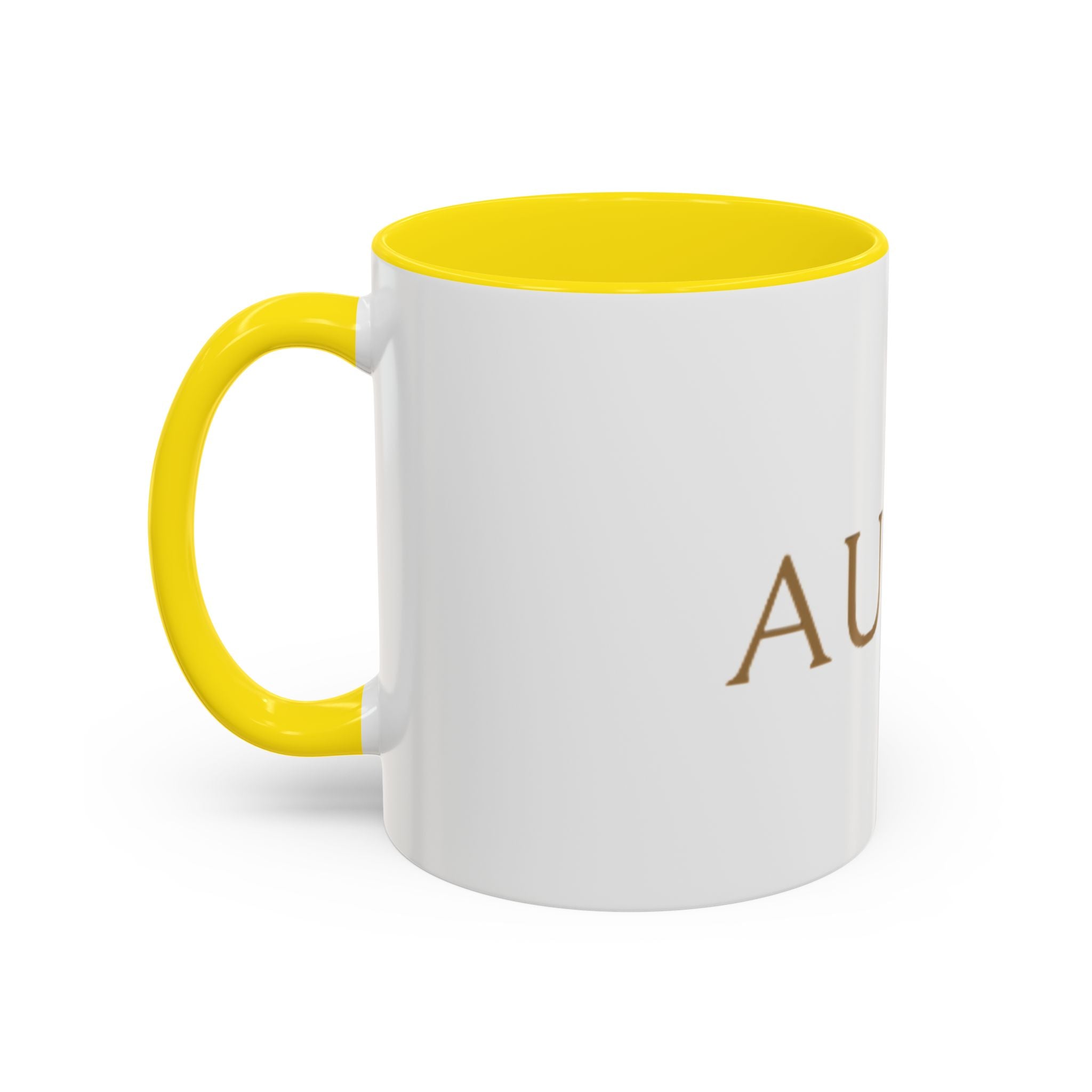 Coffee Mug — AURU Gold Accent Inspirational Ceramic Mug