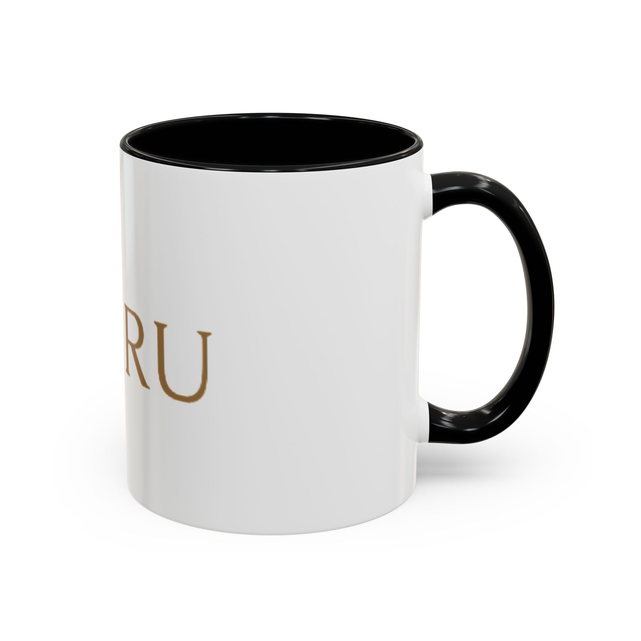 Coffee Mug — AURU Gold Accent Inspirational Ceramic Mug