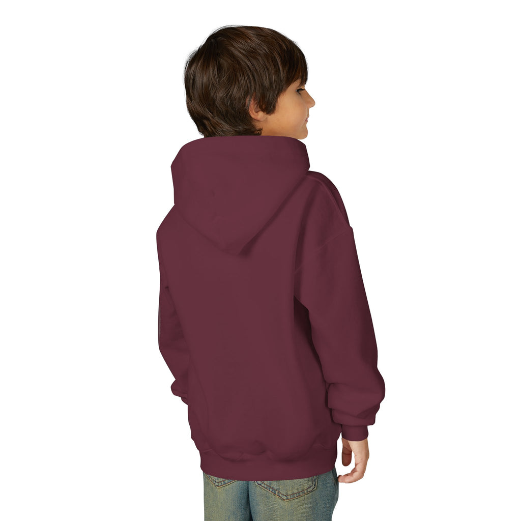 Youth Hoodie — Minimal 'AURU' Gold Logo Pullover
