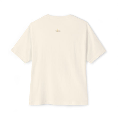 AURU Minimalist Logo Tee - Oversized Boxy T-Shirt