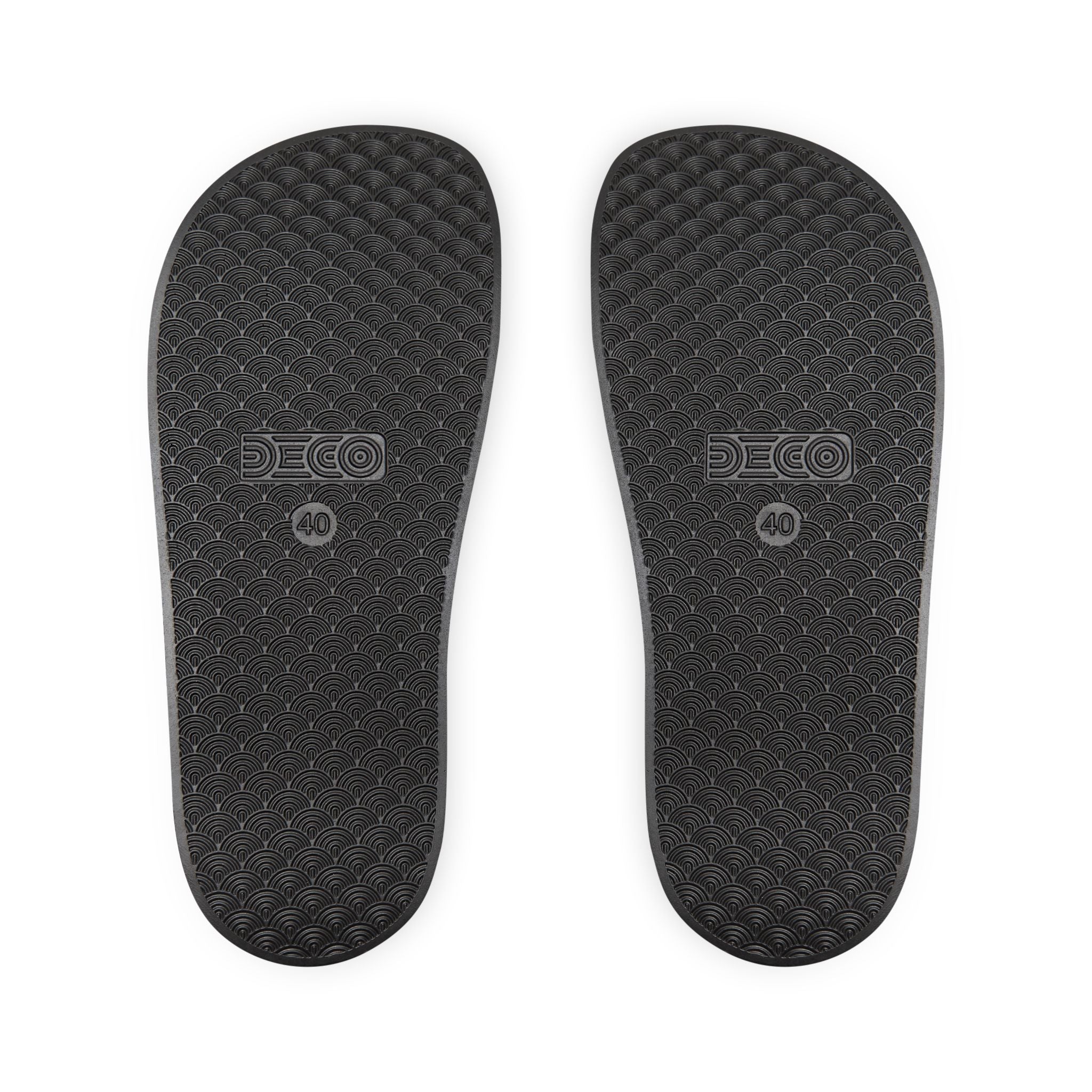 Women's White Slide Sandals — Removable Strap Comfort Slides-AURU