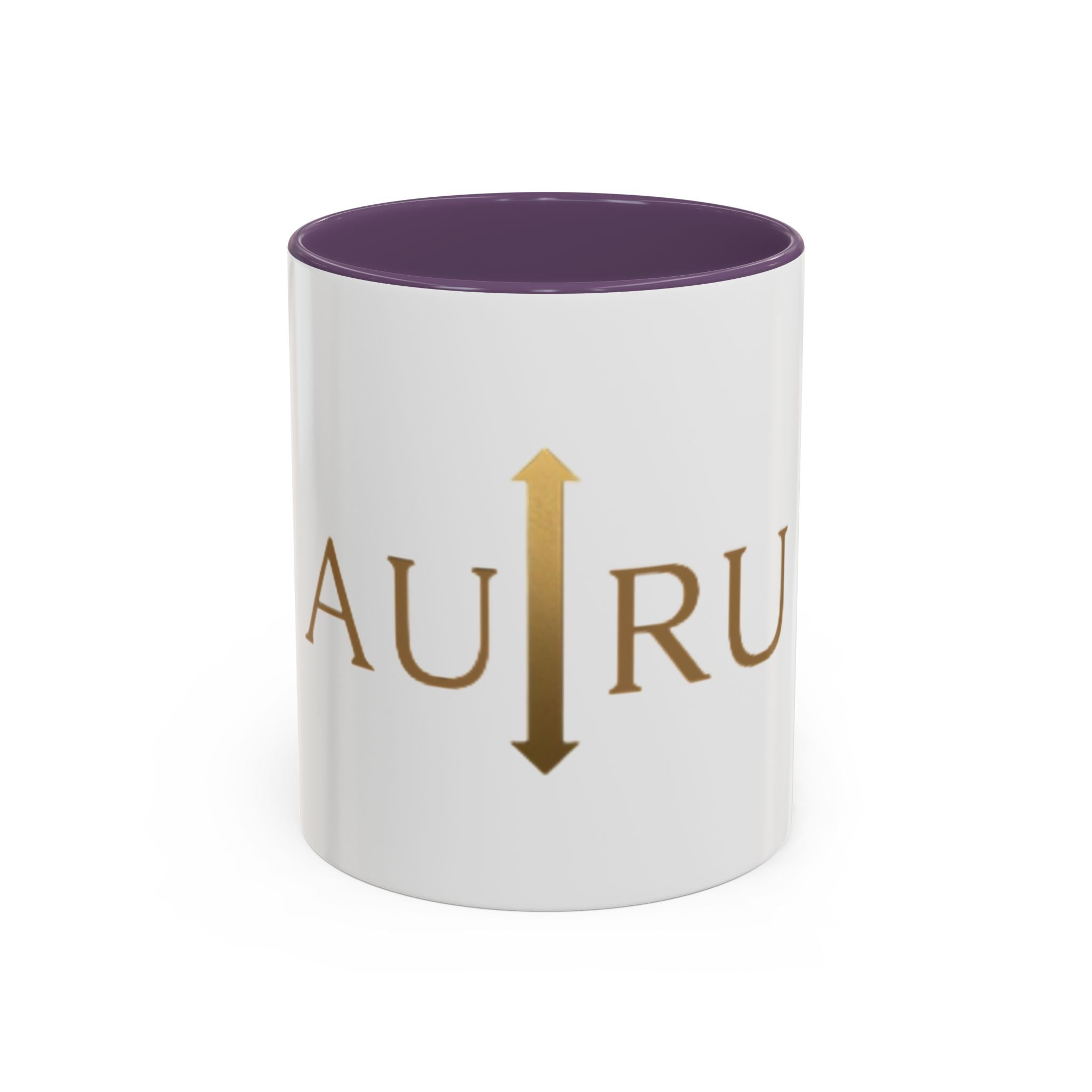 Coffee Mug — AURU Gold Accent Inspirational Ceramic Mug