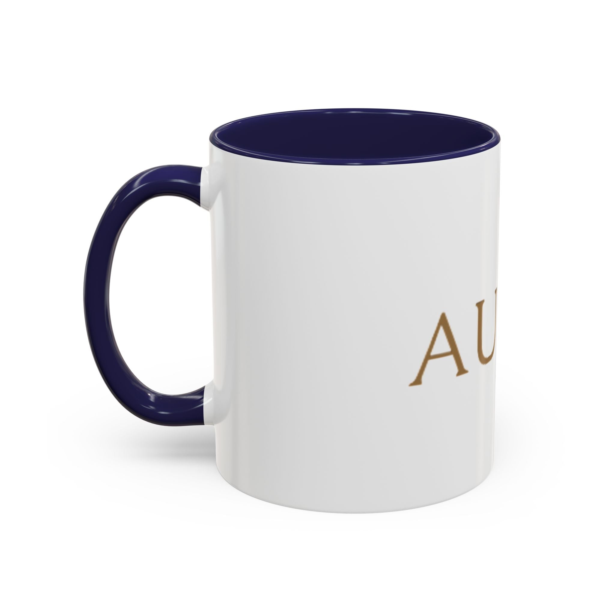 Coffee Mug — AURU Gold Accent Inspirational Ceramic Mug