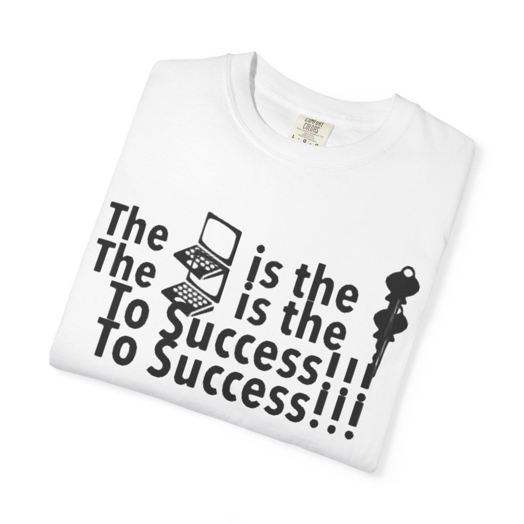 T-Shirt — 'The Key to Success' Graphic Tee
