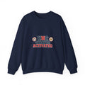 UNC Status Activated Sweatshirt | vintage year, varsity crest