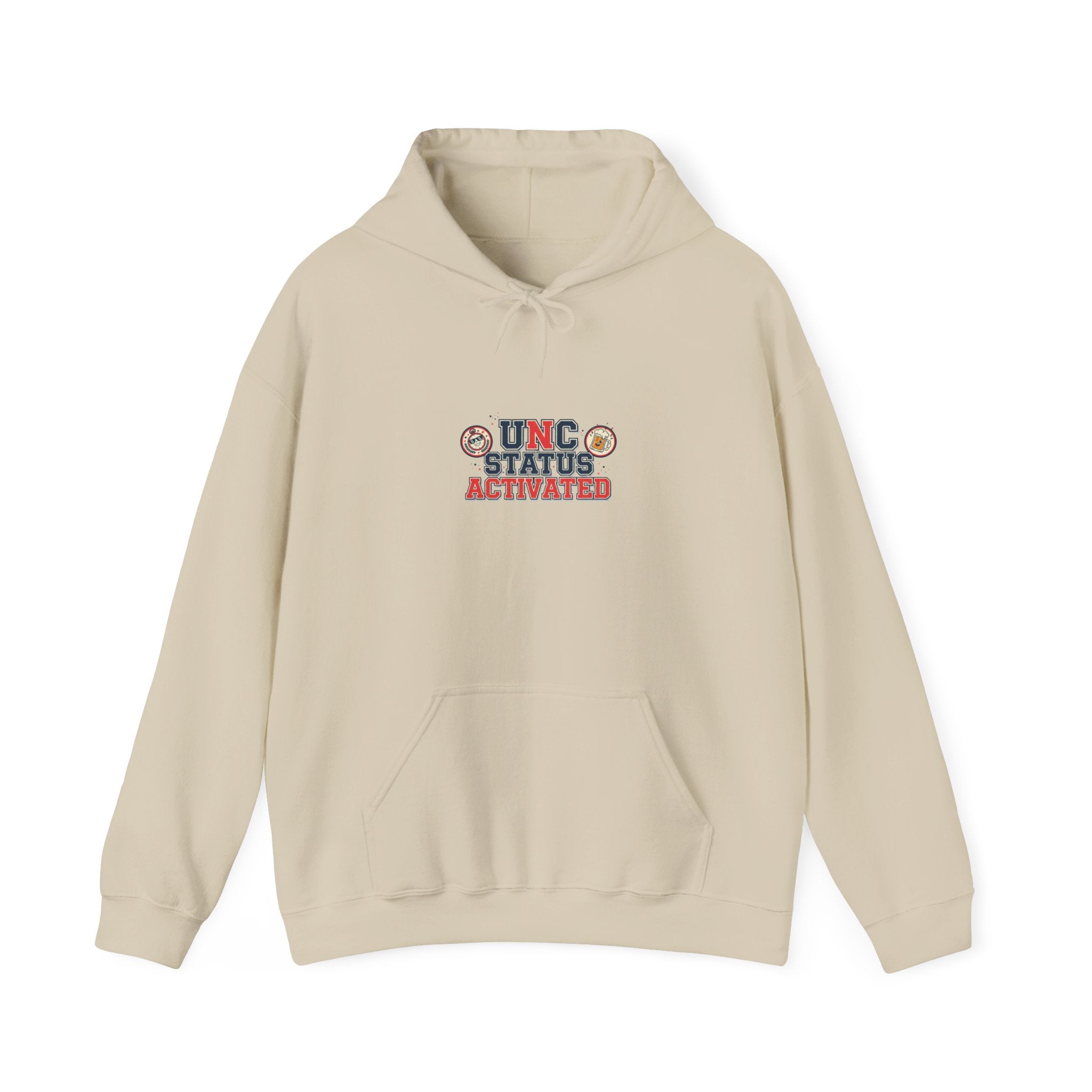 UNC Status Activated Hoodie | vintage year sweatshirt, varsity crest