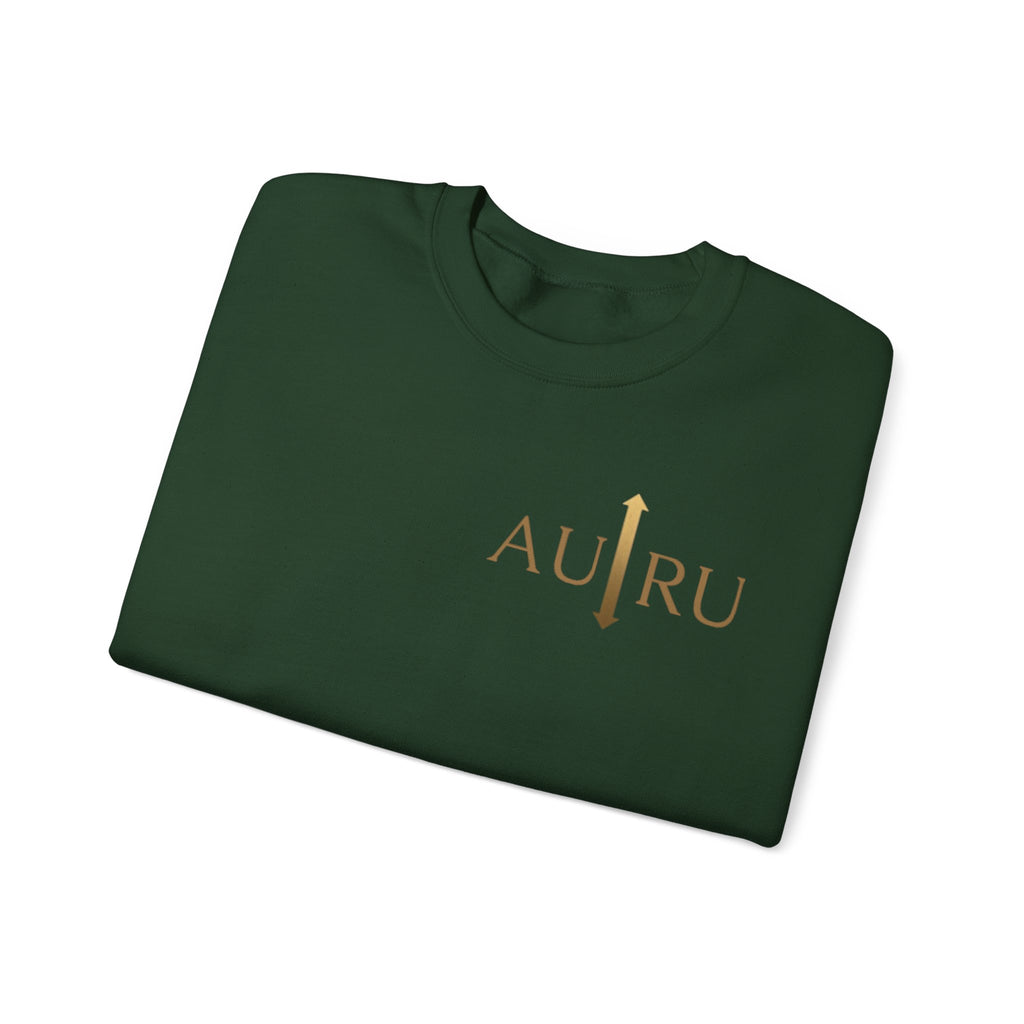 Auric Minimalist Crewneck Sweatshirt — AU|RU Logo