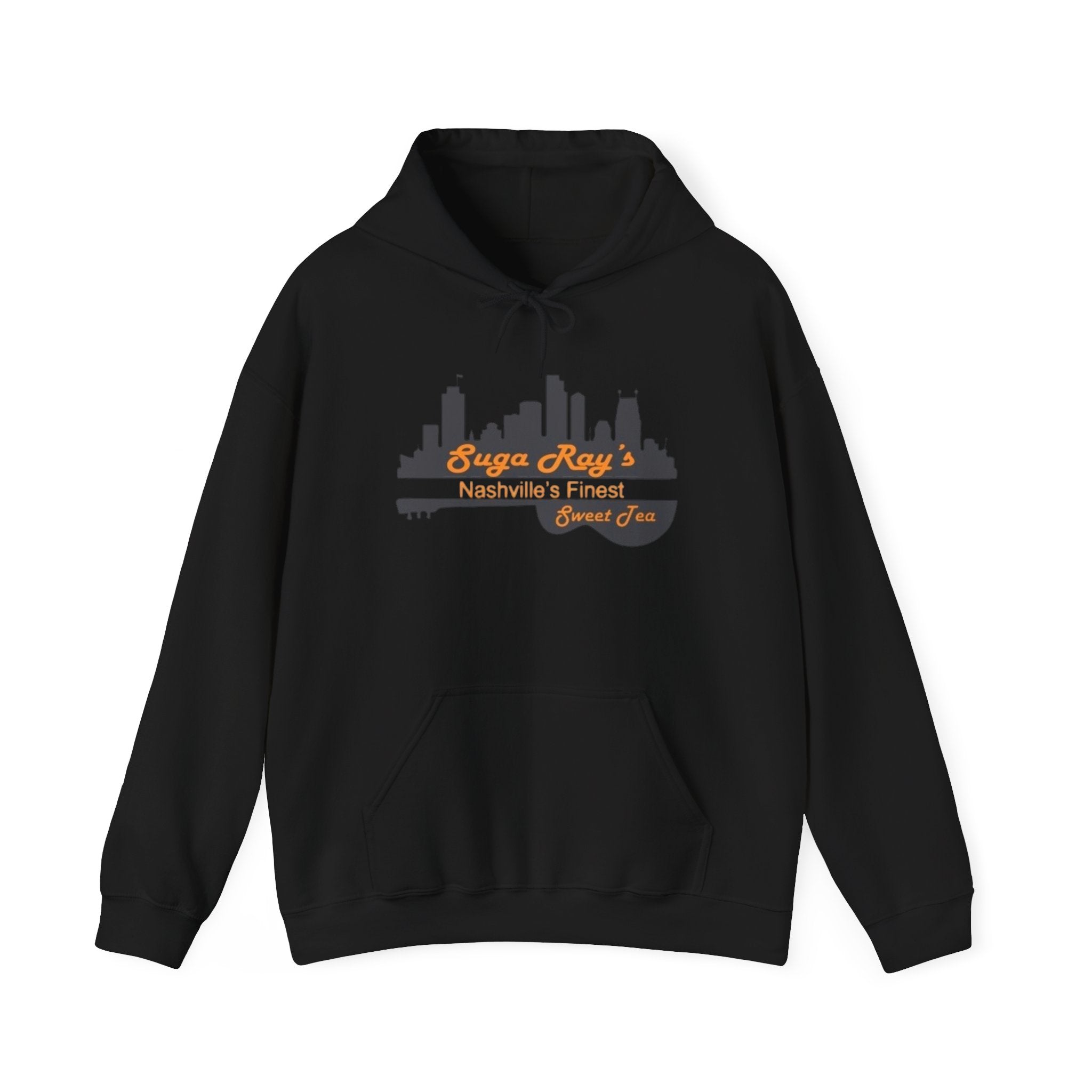Suga Ray's Nashville Skyline Guitar Hoodie — Suga Ray's Favorite Jam Music Sweatshirt