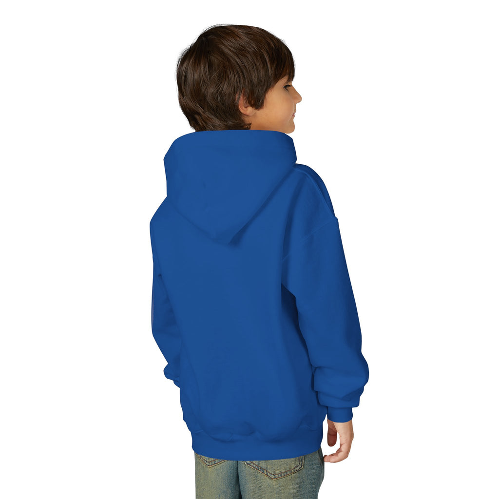 Youth Hoodie — Minimal 'AURU' Gold Logo Pullover
