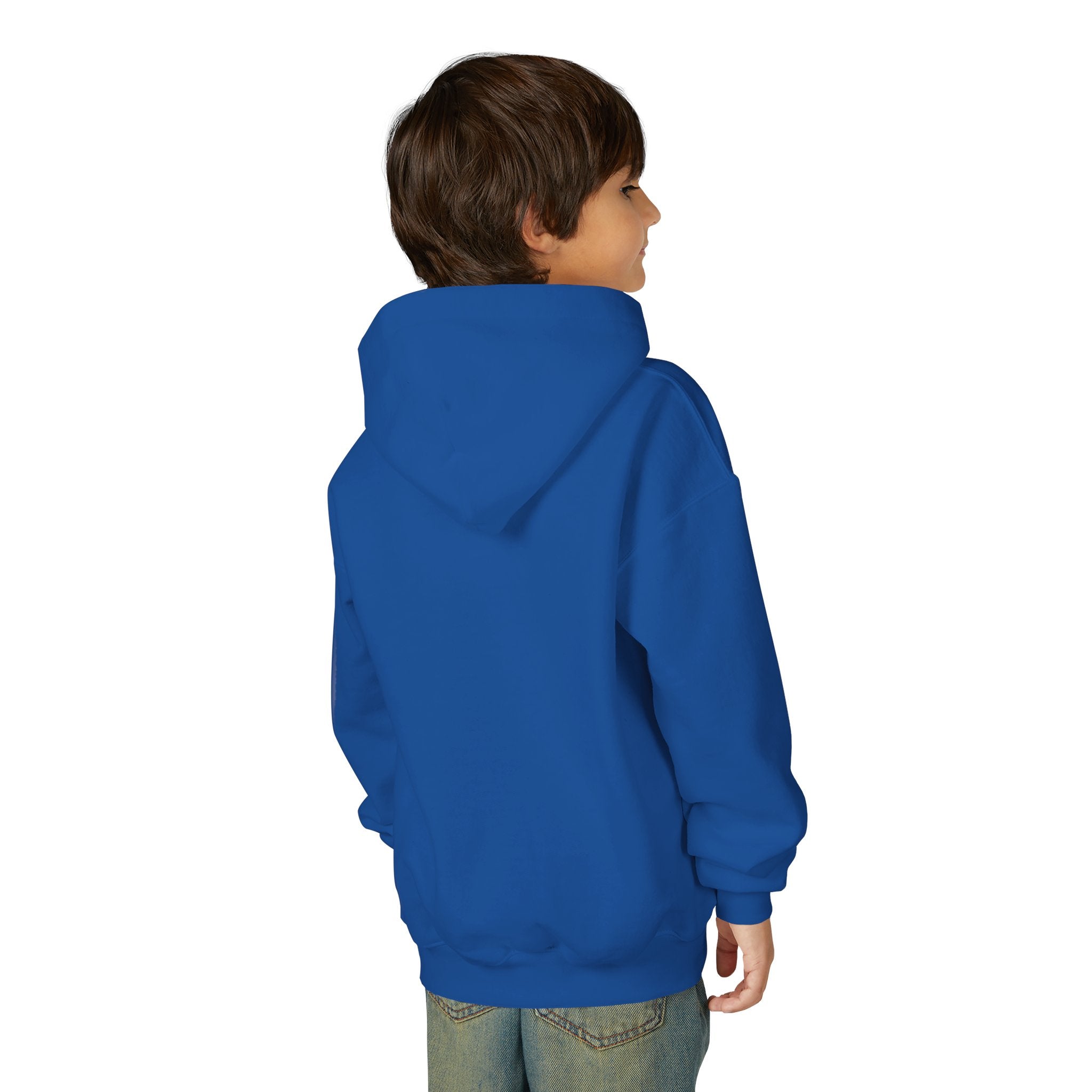 Youth Hoodie — Minimal 'AURU' Gold Logo Pullover