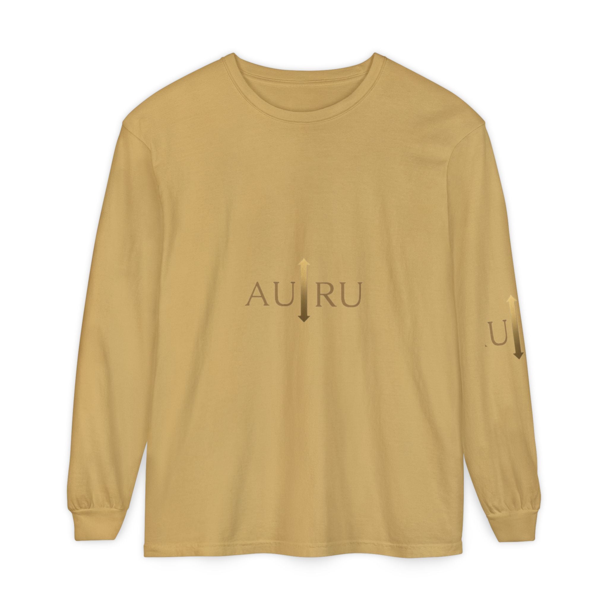 AURU Gold Arrow Long Sleeve Tee