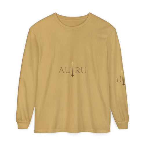 AURU Gold Arrow Long Sleeve Tee