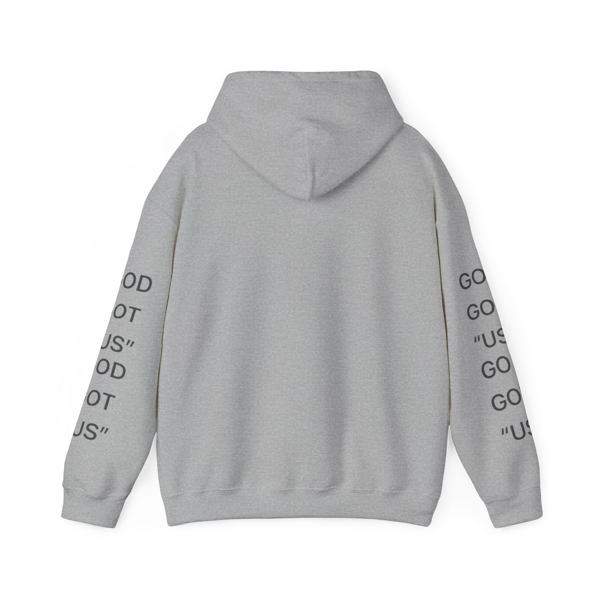 God Got Us™ Hoodie — Minimal Text Graphic Pullover