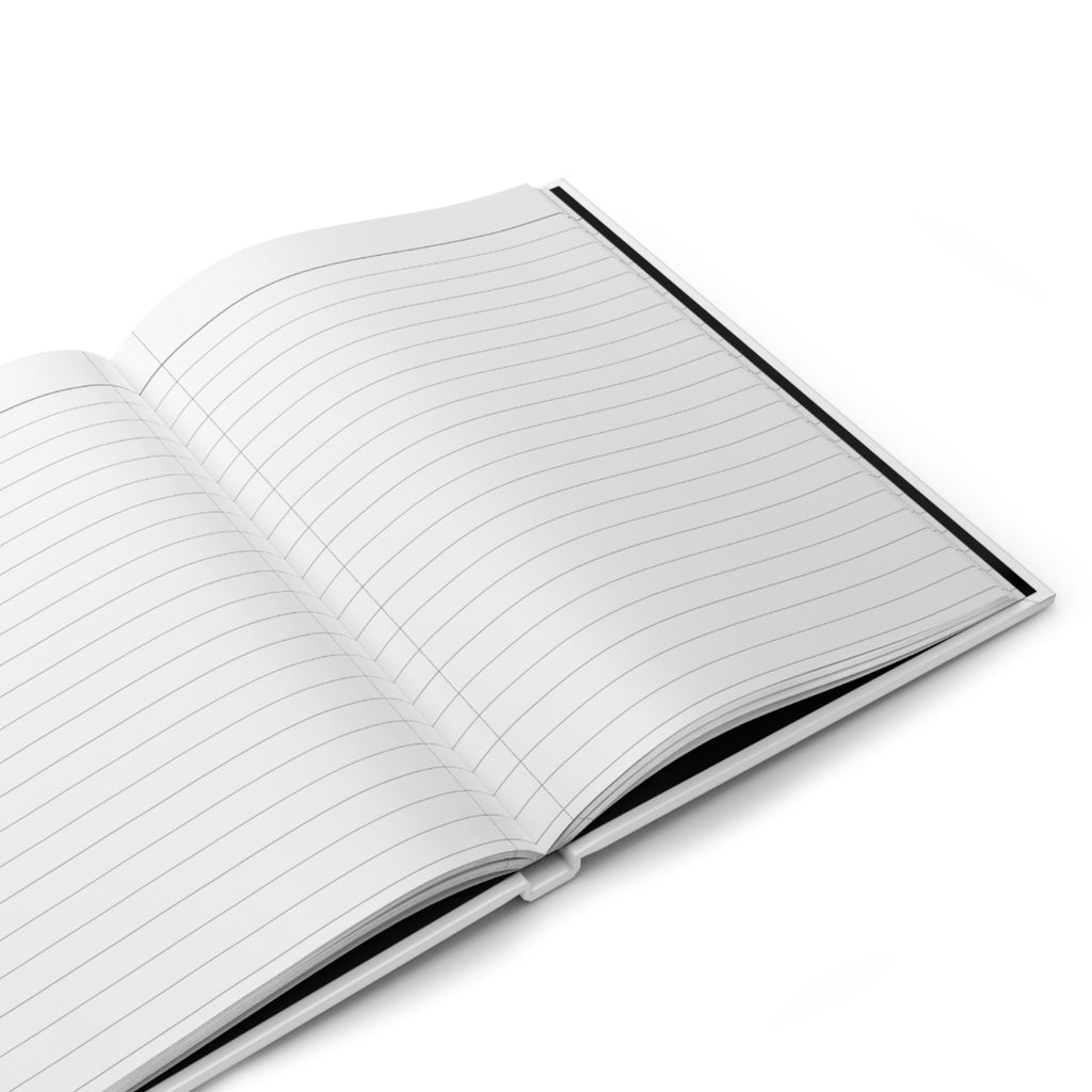 I Am Golf & Golf Is Me Hardcover Journal — Minimalist Golfers Notebook