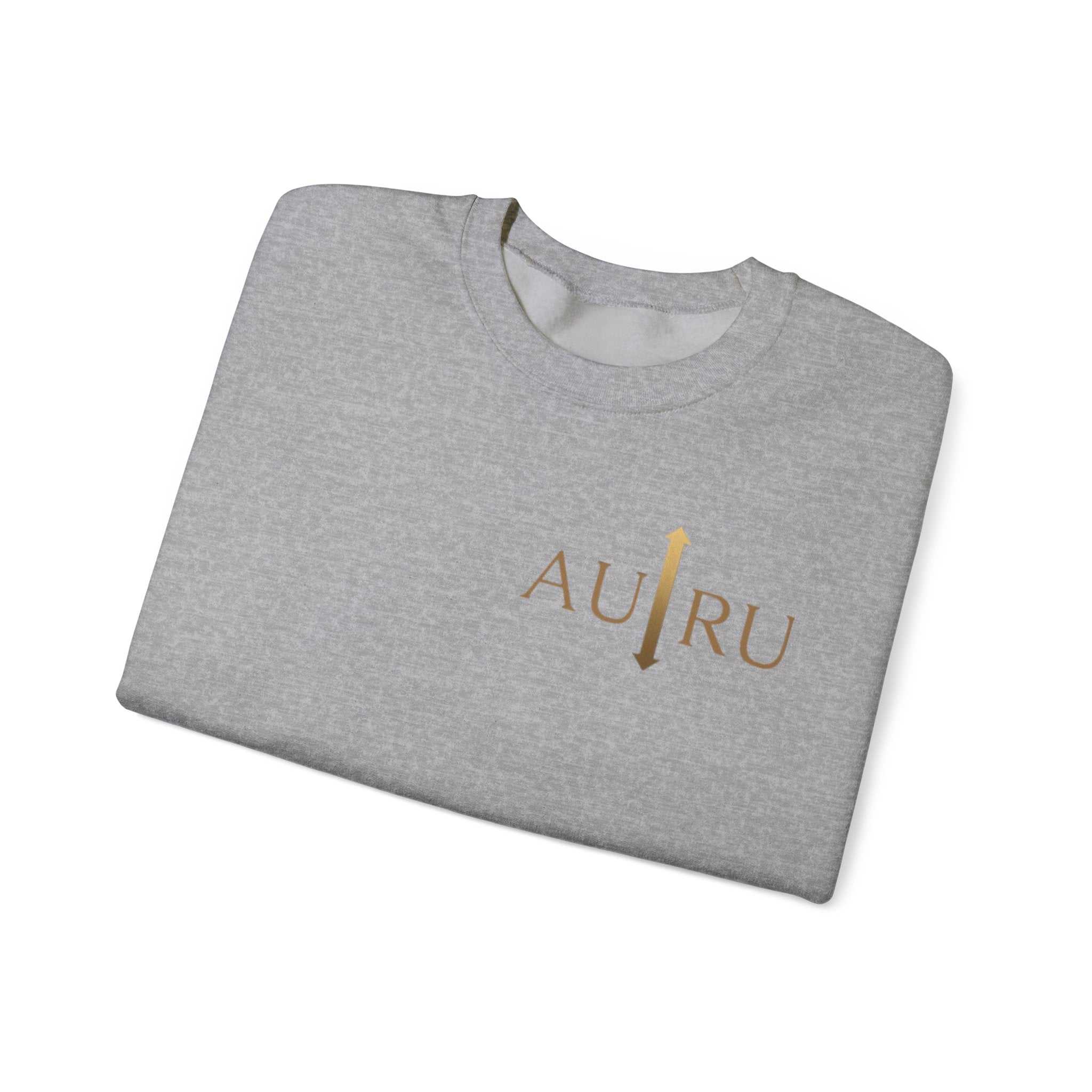 Auric Minimalist Crewneck Sweatshirt — AU|RU Logo