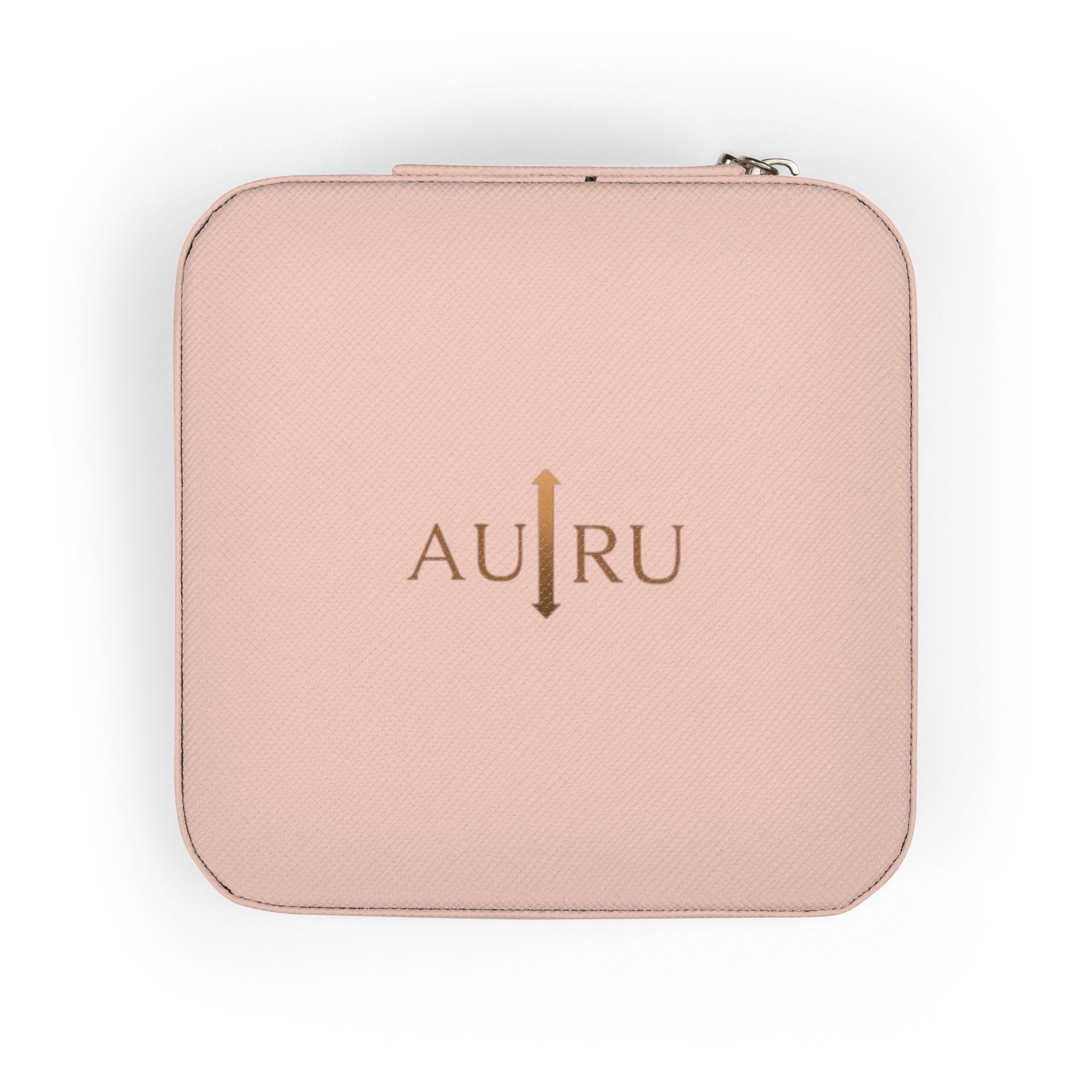 Portable Jewelry Travel Case – Compact Pink Organizer for Rings, Earrings & Necklaces