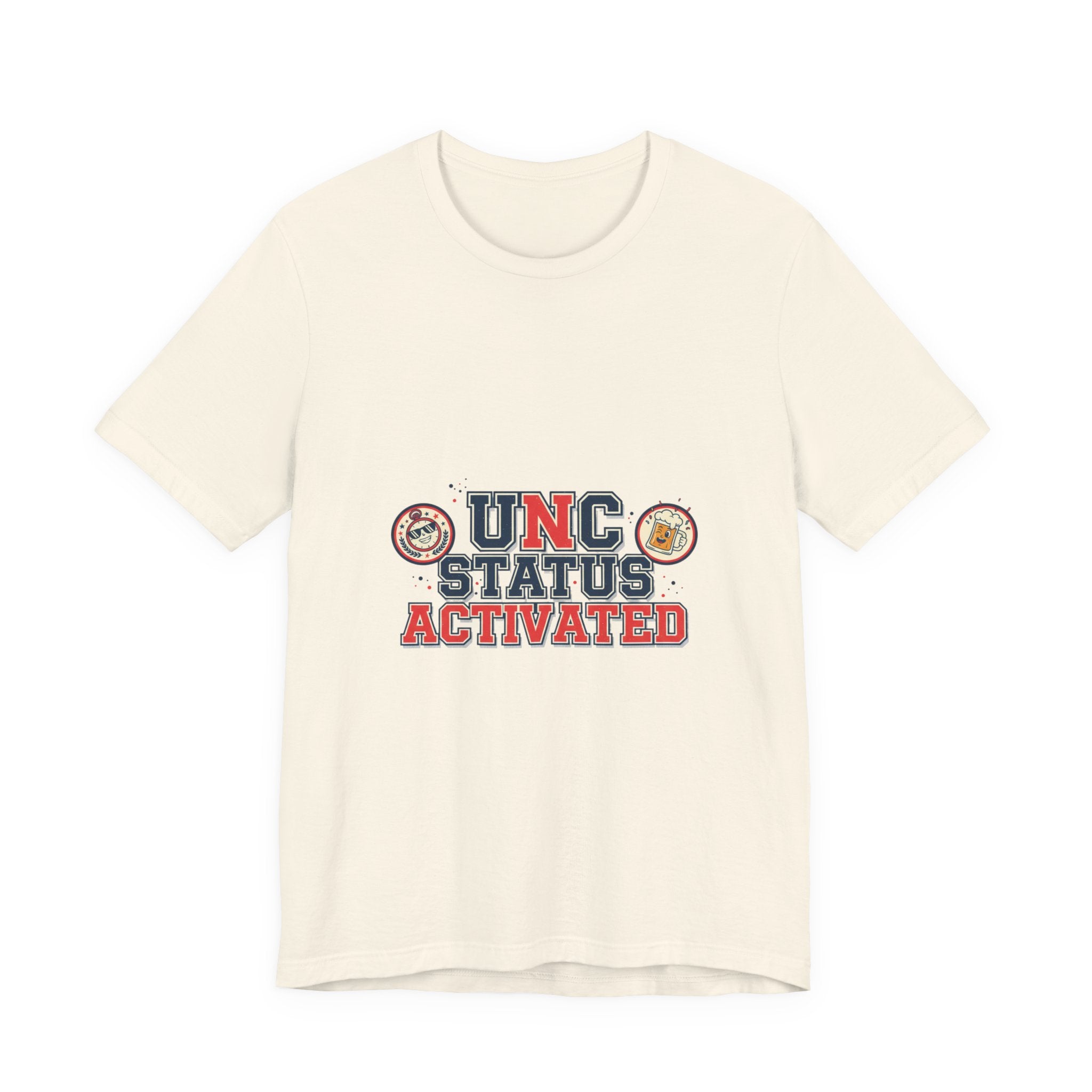 UNC Status Activated Tee | uncle shirt, midlife humor tee