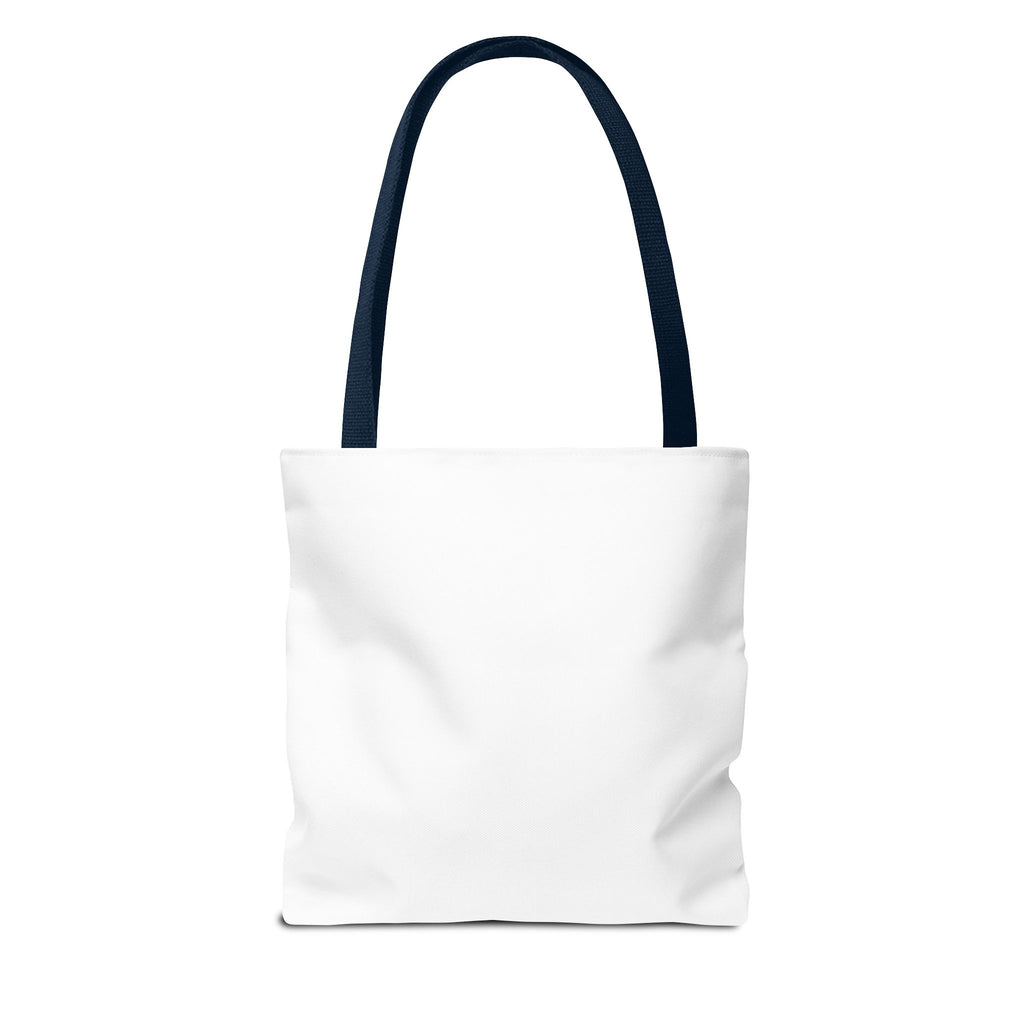 Golden Arrow Script Tote Bag — Modern Typography AOP Tote-AURU