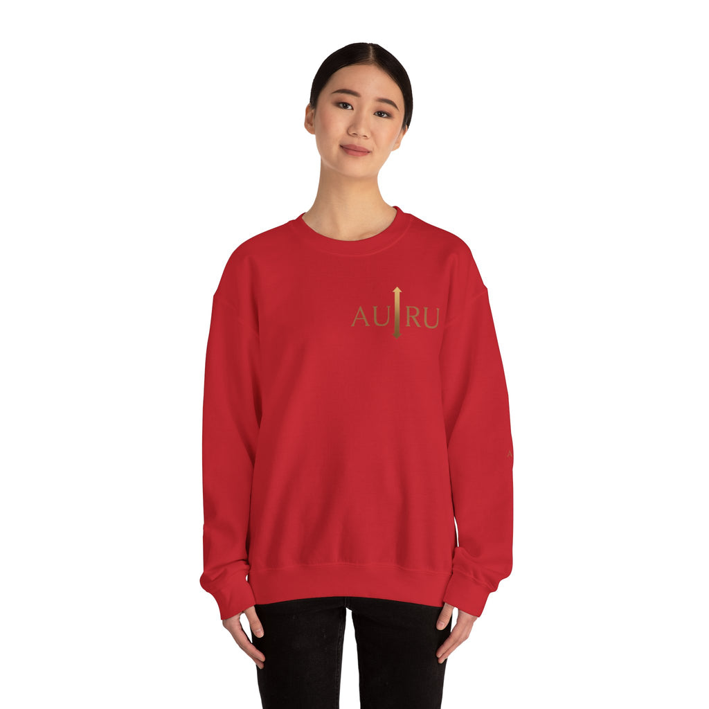 Auric Minimalist Crewneck Sweatshirt — AU|RU Logo