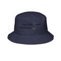 Golf Embroidered Bucket Hat — "I am Golf and Golf is Me"