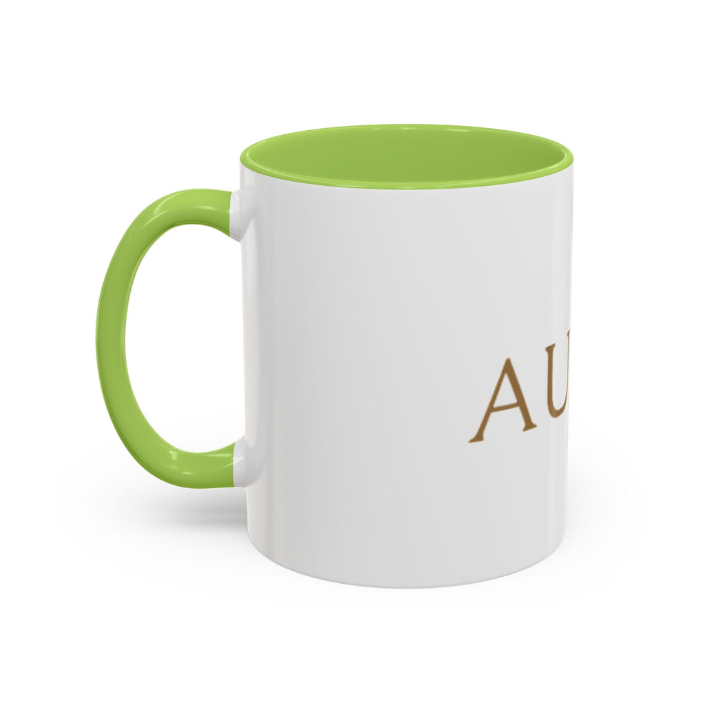 Coffee Mug — AURU Gold Accent Inspirational Ceramic Mug