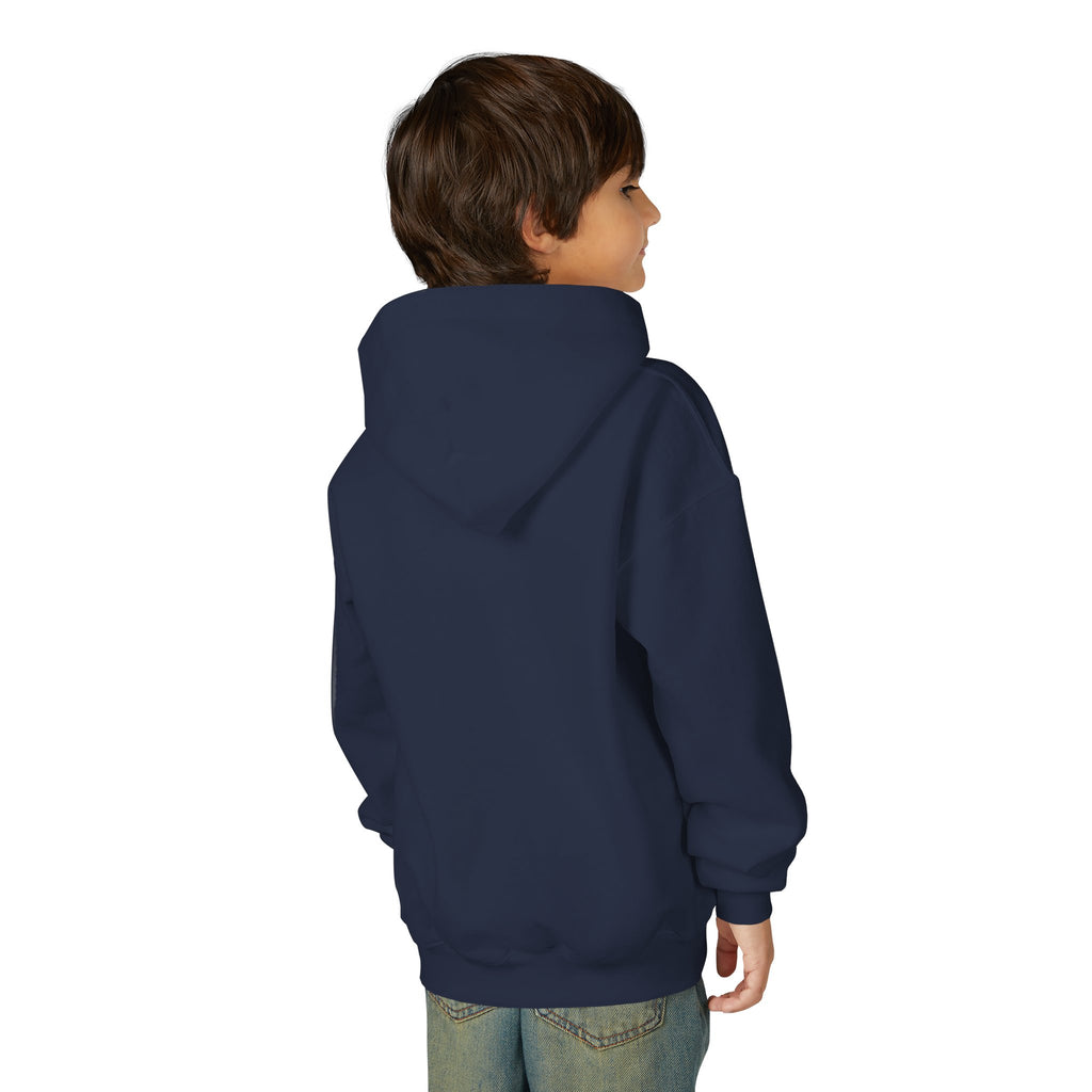 Youth Hoodie — Minimal 'AURU' Gold Logo Pullover