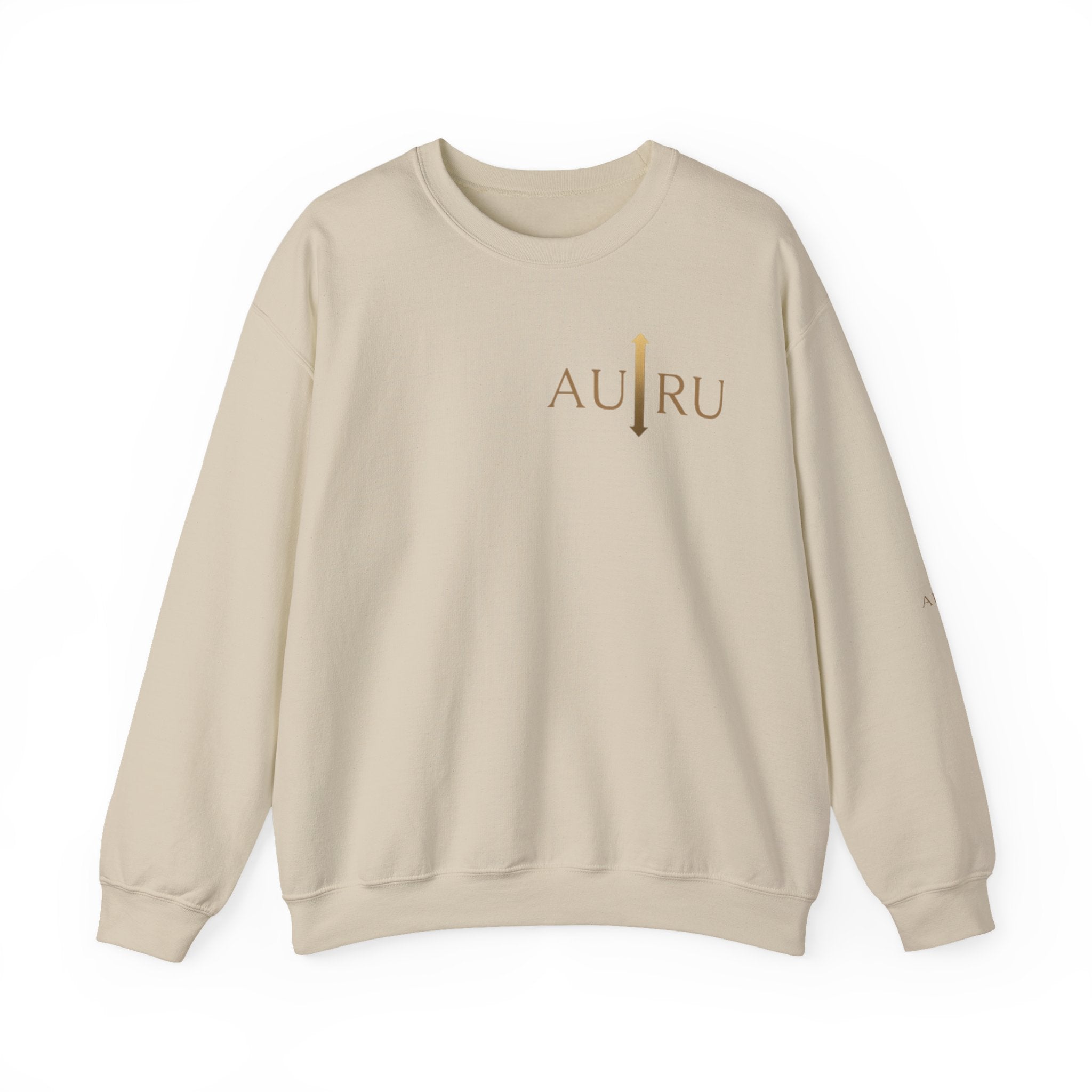 Auric Minimalist Crewneck Sweatshirt — AU|RU Logo
