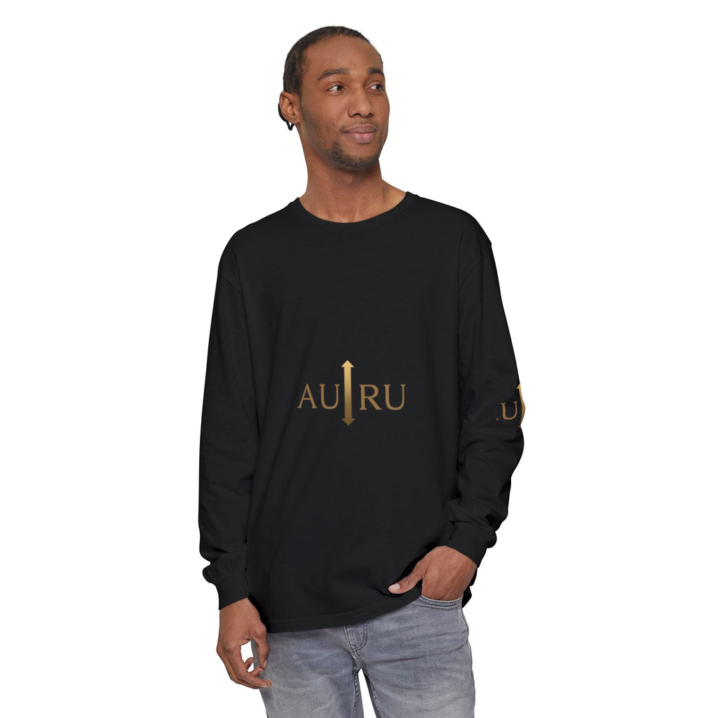 AURU Gold Arrow Long Sleeve Tee