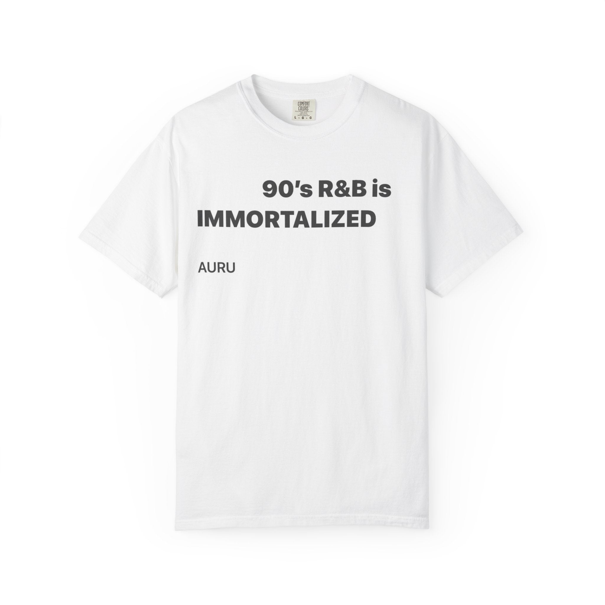 90's R&B Is Immortalized Tee — Vintage Music Graphic T-Shirt