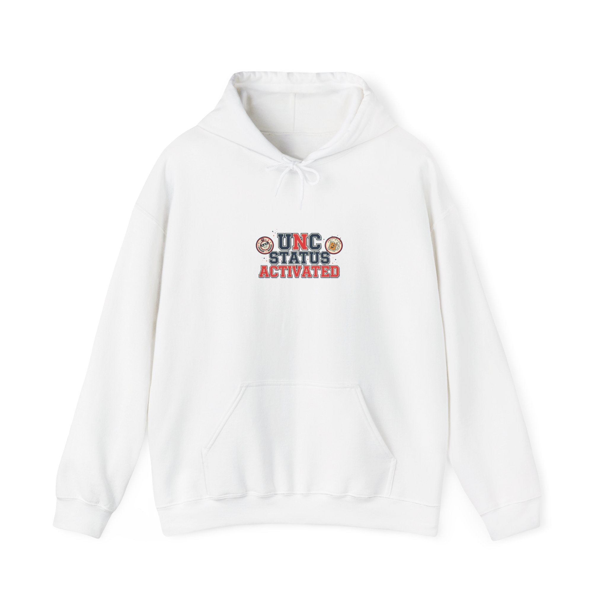 UNC Status Activated Hoodie | vintage year sweatshirt, varsity crest