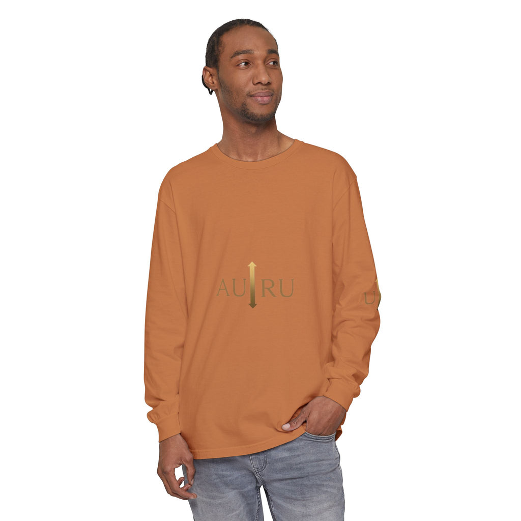 AURU Gold Arrow Long Sleeve Tee