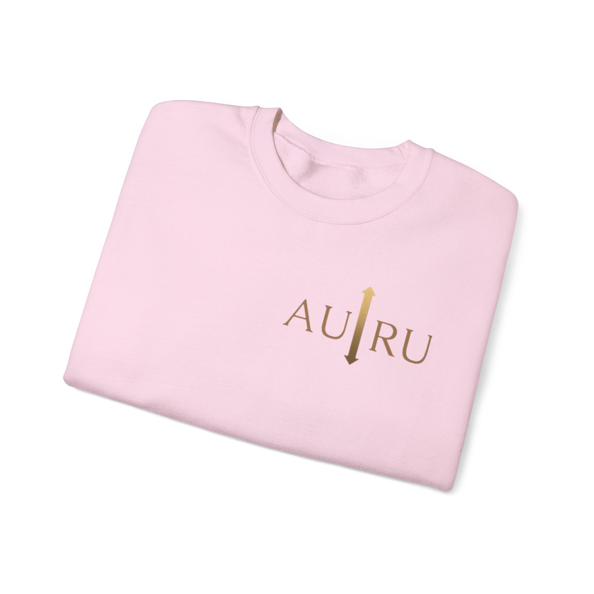 Auric Minimalist Crewneck Sweatshirt — AU|RU Logo