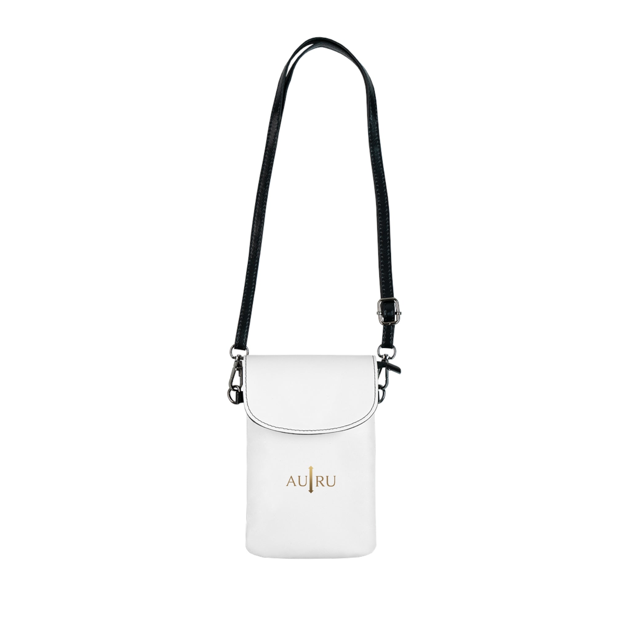 Small Cell Phone Wallet — Minimal Crossbody Phone -AURU Pouch  with Card Slot