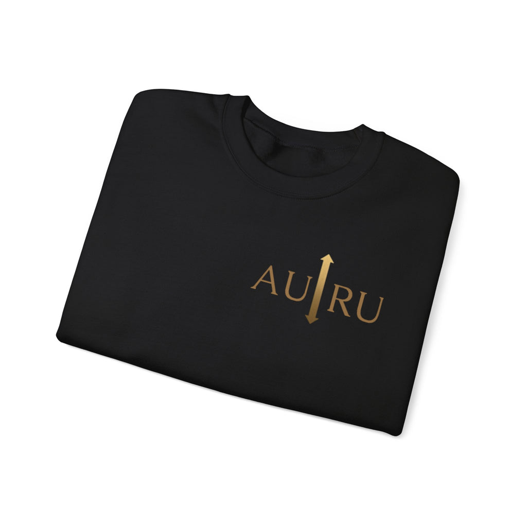 Auric Minimalist Crewneck Sweatshirt — AU|RU Logo