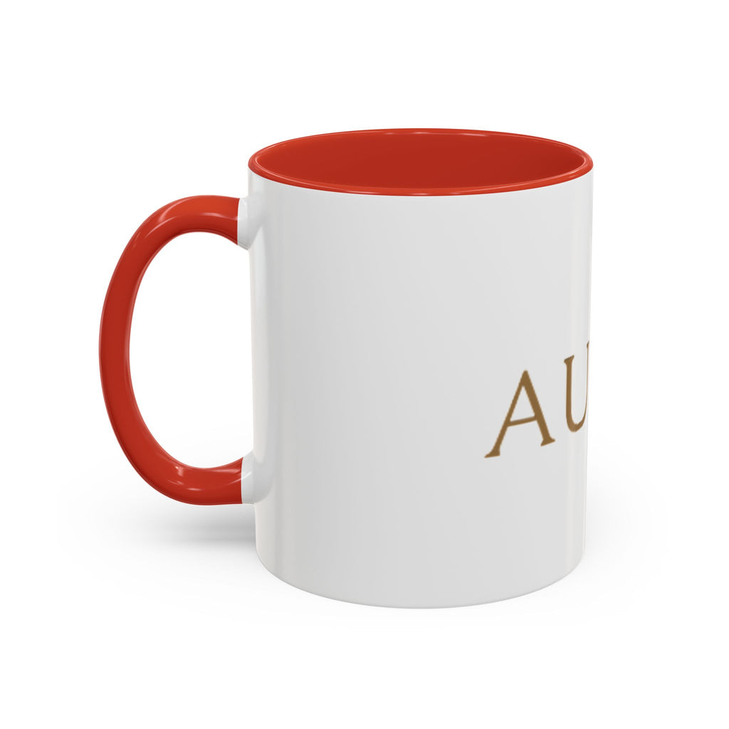 Coffee Mug — AURU Gold Accent Inspirational Ceramic Mug