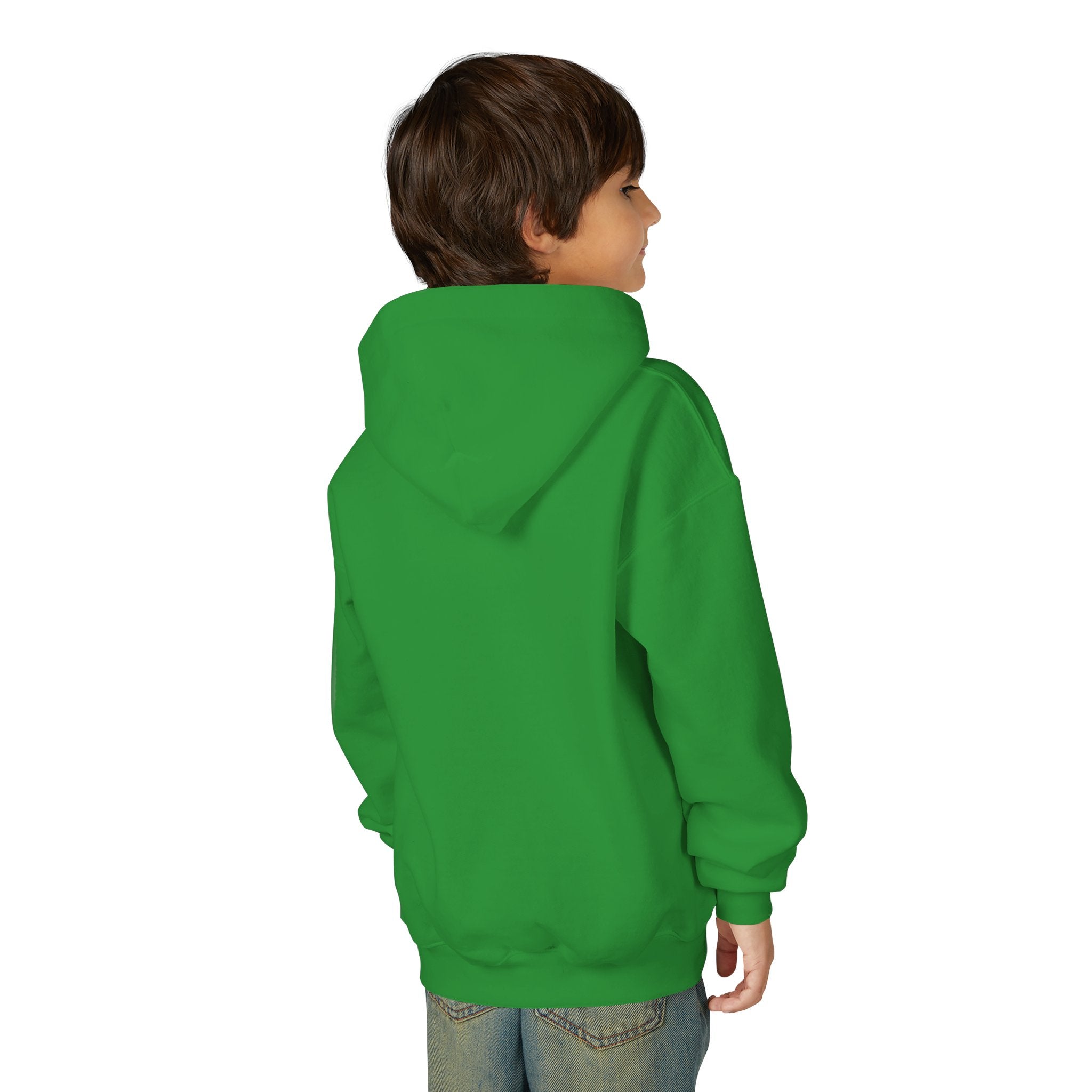 Youth Hoodie — Minimal 'AURU' Gold Logo Pullover