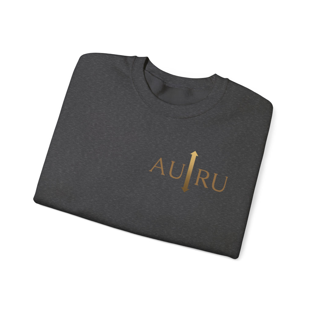 Auric Minimalist Crewneck Sweatshirt — AU|RU Logo
